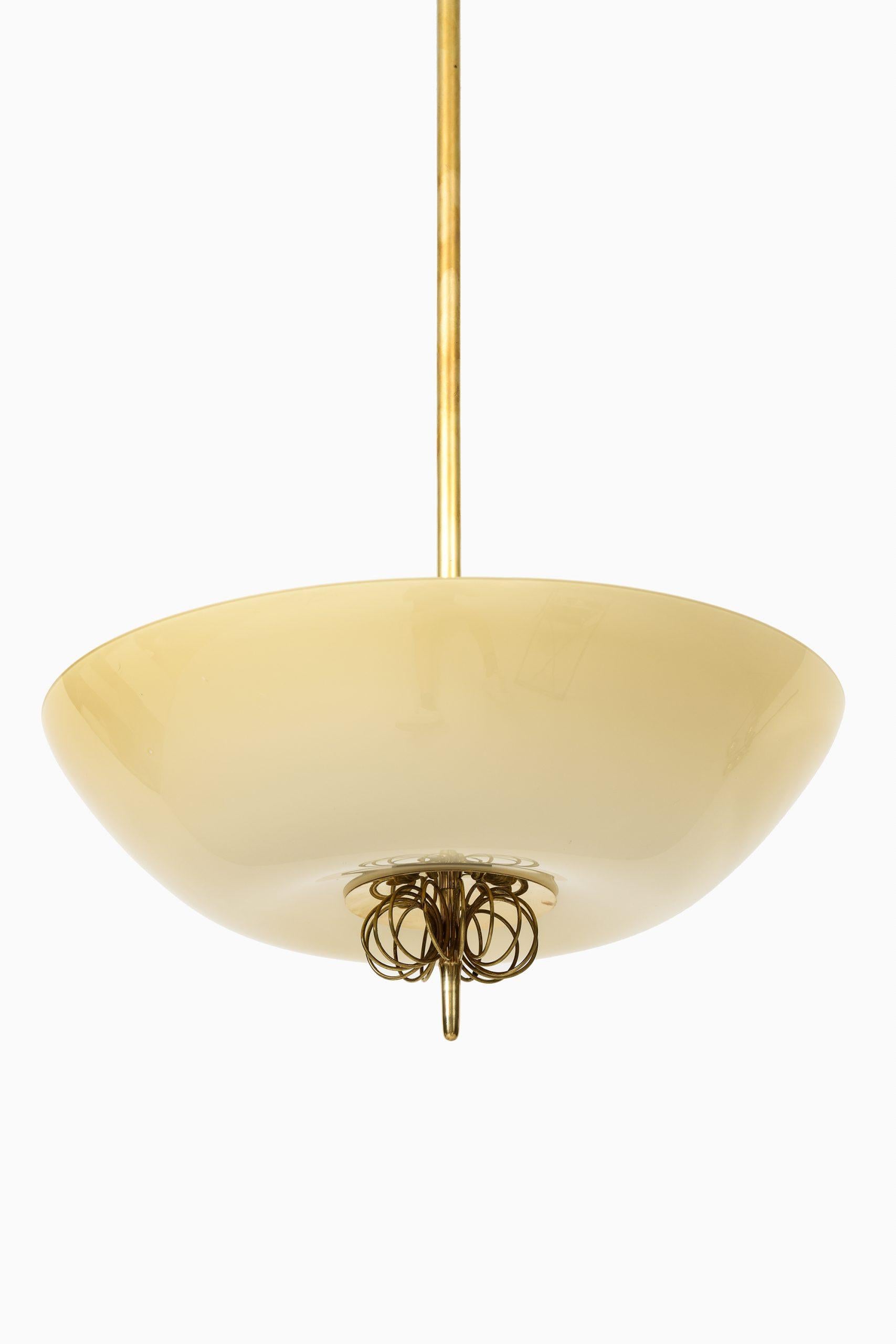 Scandinavian Modern Paavo Tynell Ceiling Lamps Produced by Taito Oy in Finland