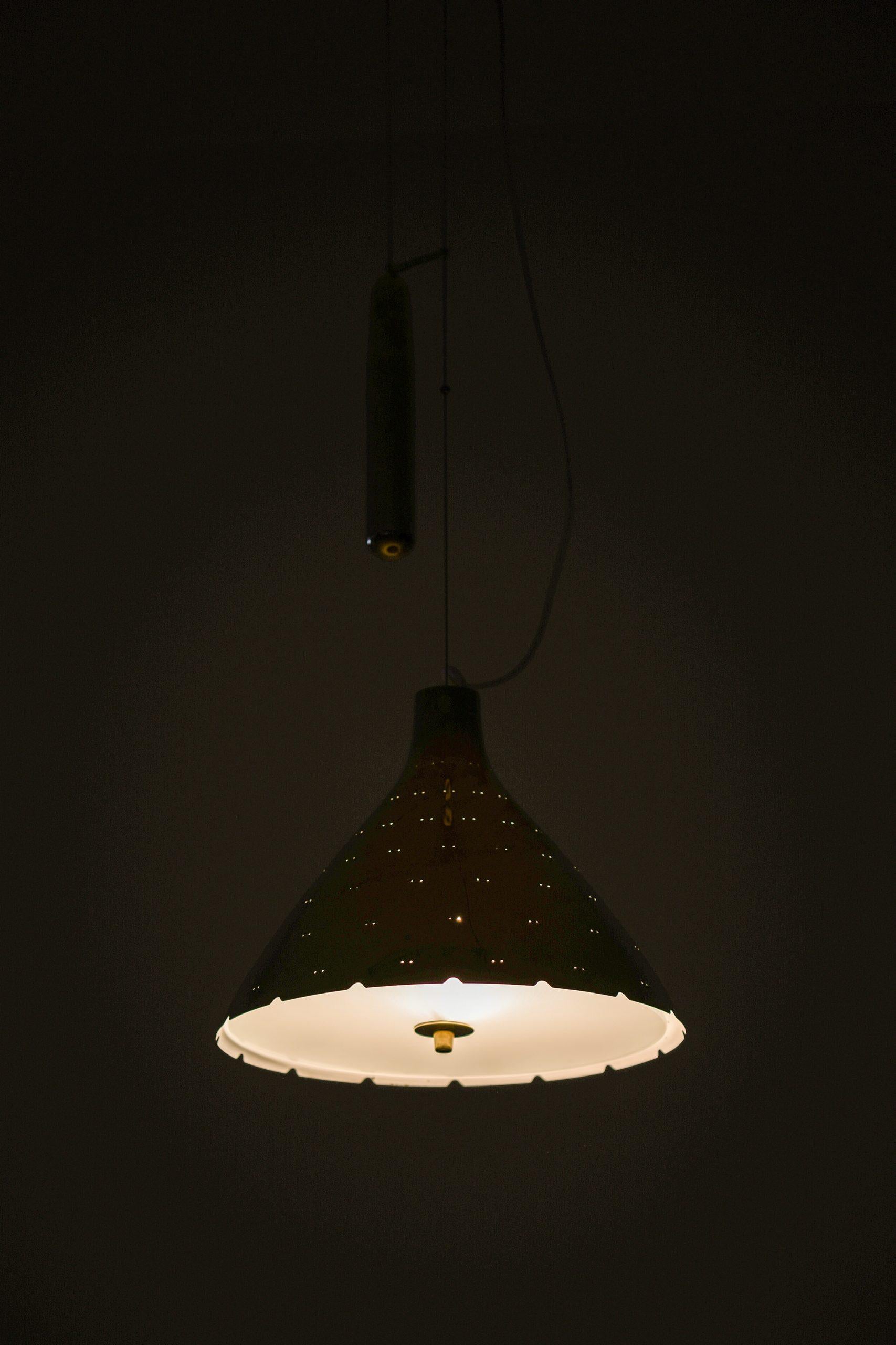 Mid-20th Century Paavo Tynell Ceiling Lamps Produced by Taito Oy in Finland For Sale