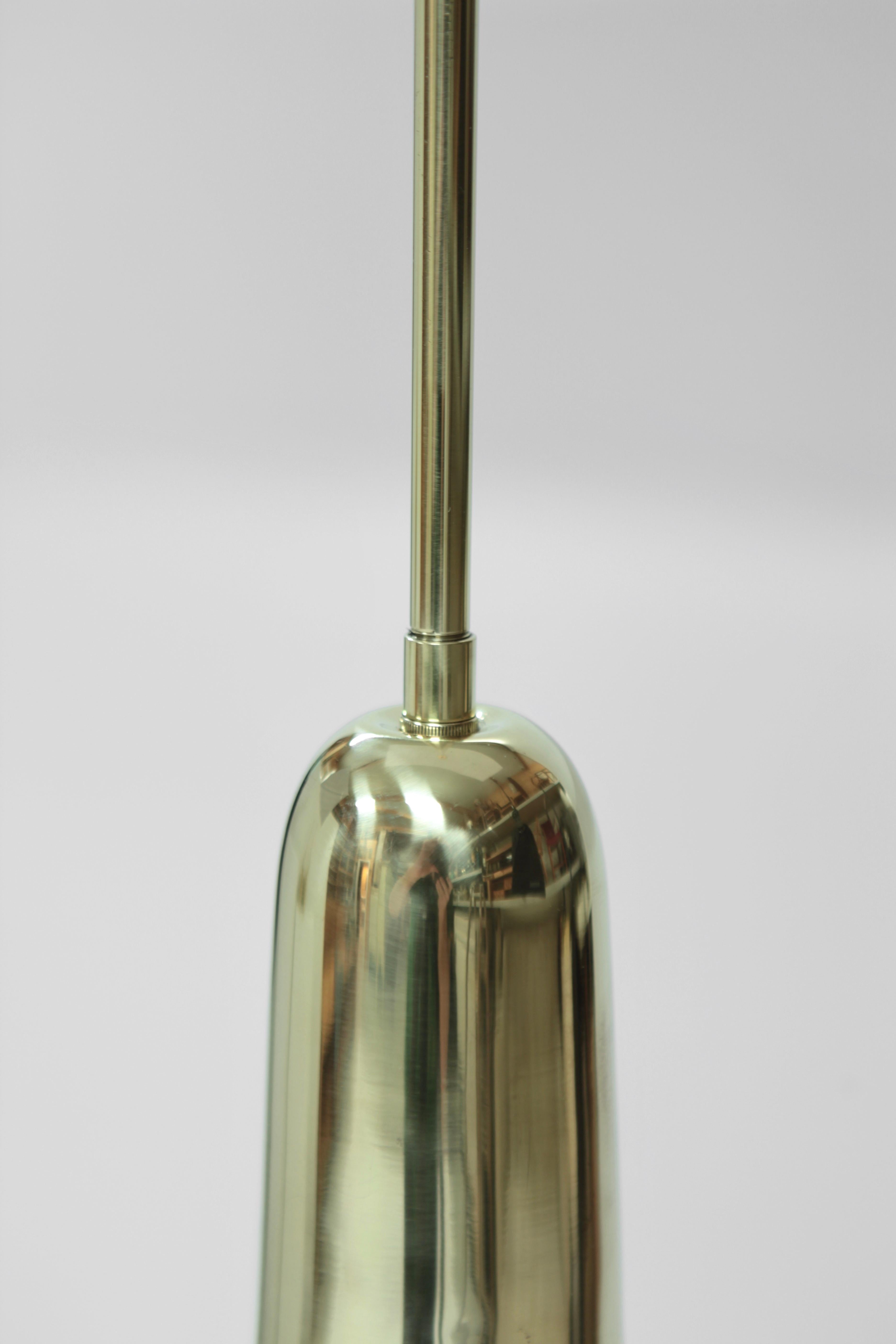 Paavo Tynell, Ceiling Light in Brass, Taito Oy, Finland, 1946 For Sale 10