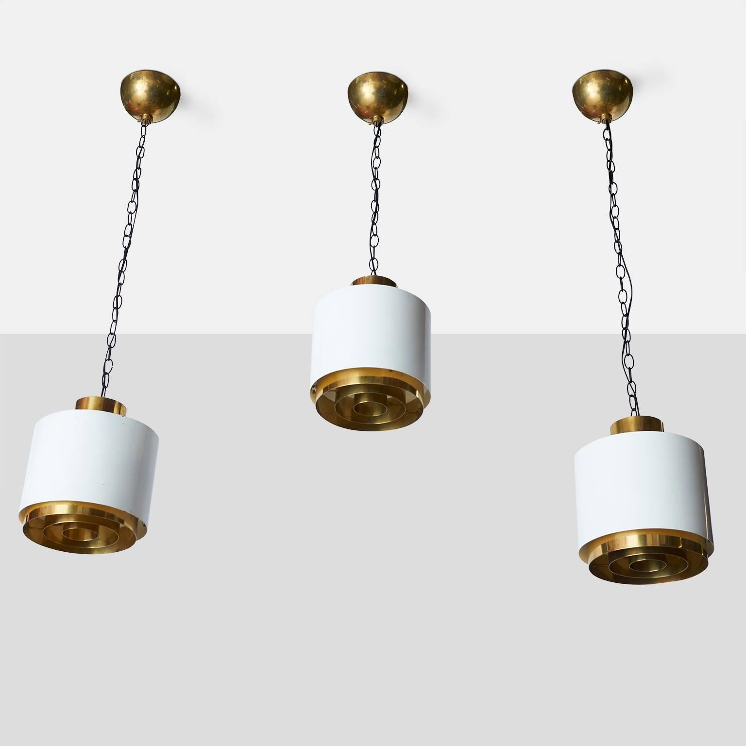 Scandinavian Modern Paavo Tynell Ceiling Pendants