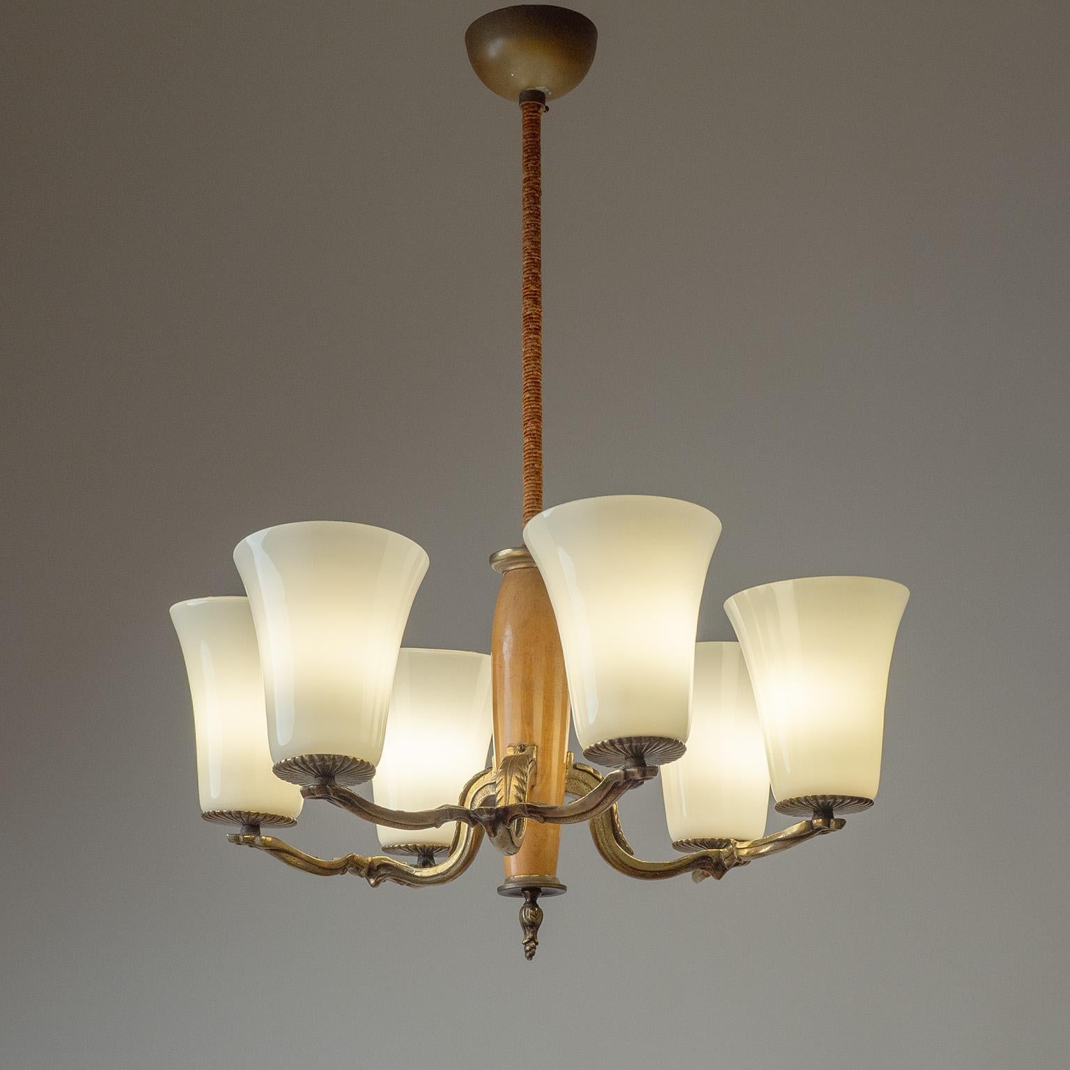 Finlandese Lampadario Paavo Tynell, 1930 in vendita