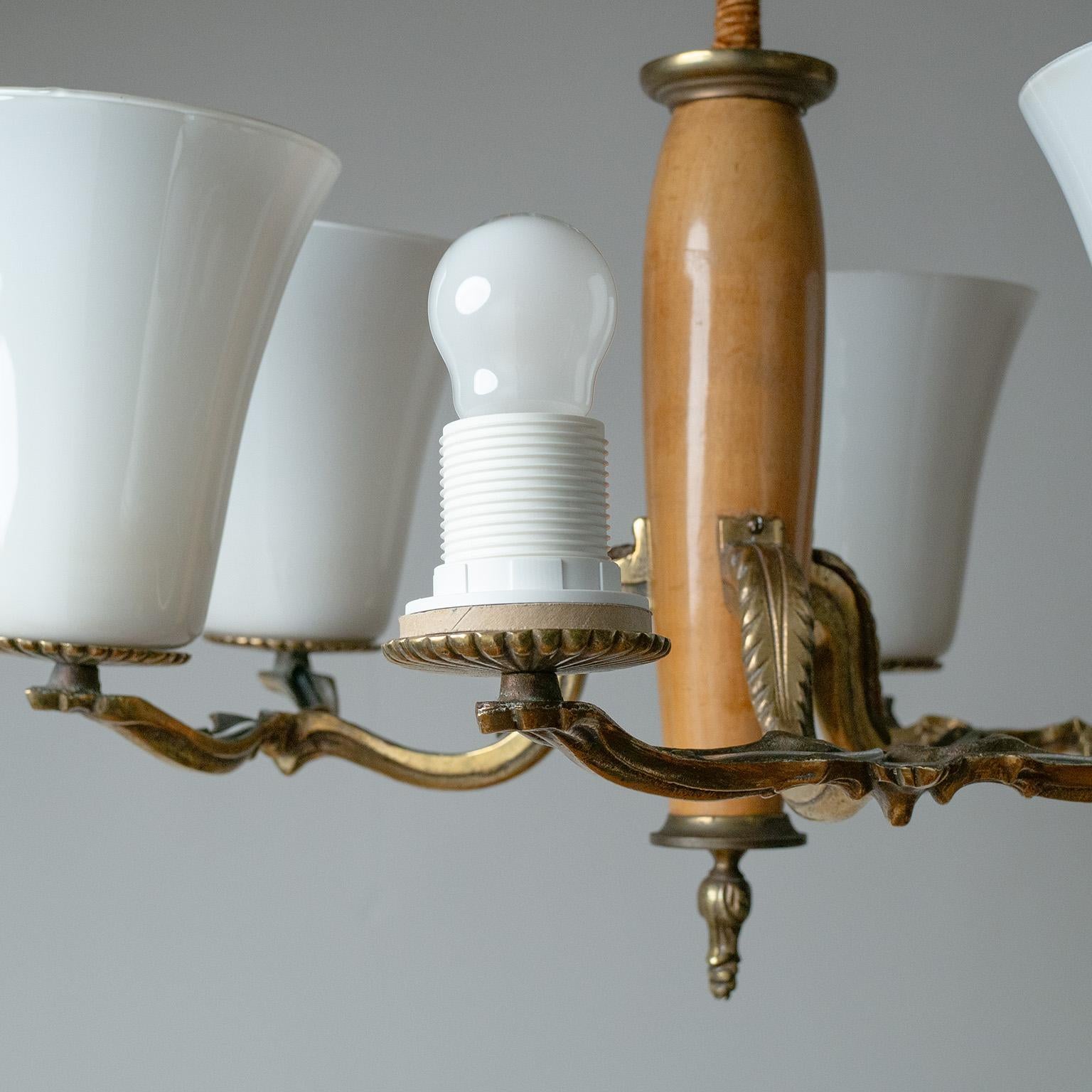 Metà XX secolo Lampadario Paavo Tynell, 1930 in vendita