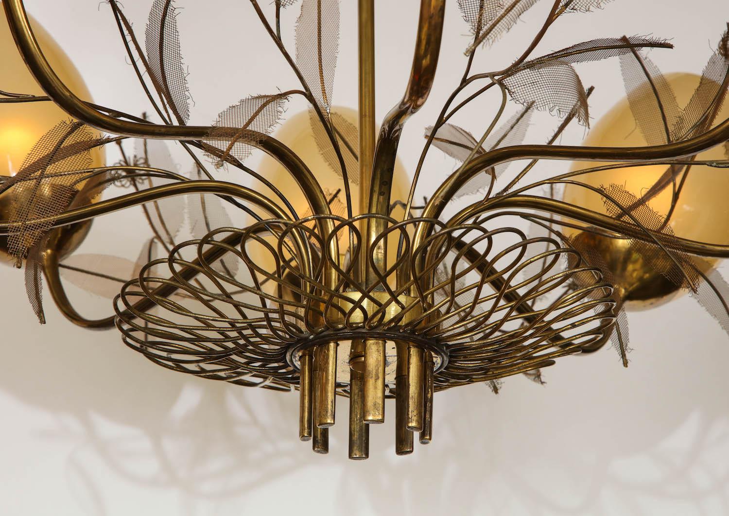 Paavo Tynell Chandelier In Good Condition In New York, NY