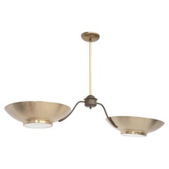 Paavo Tynell Chandelier in Brass and Glass