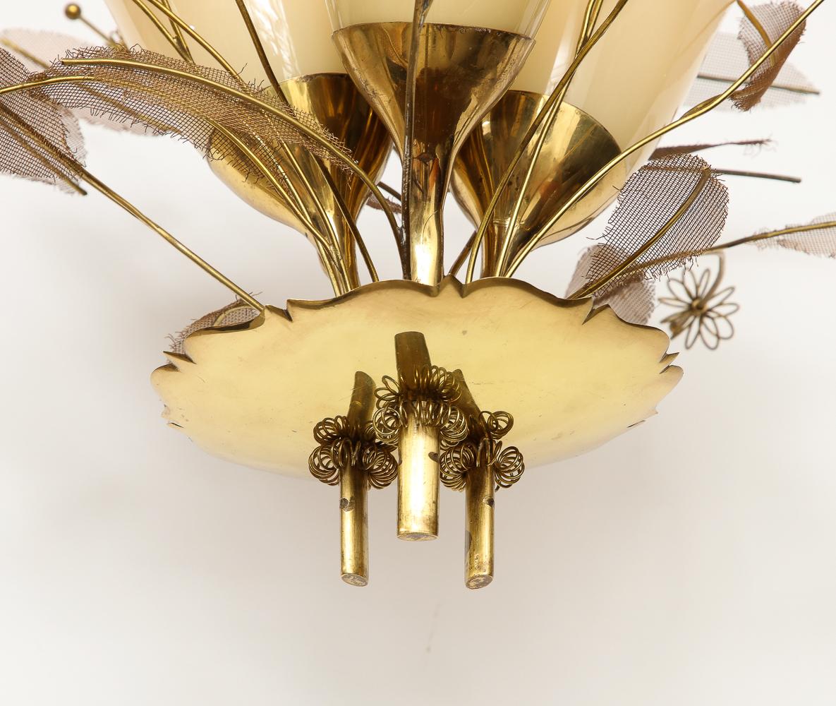 Finnish Paavo Tynell Chandelier For Sale