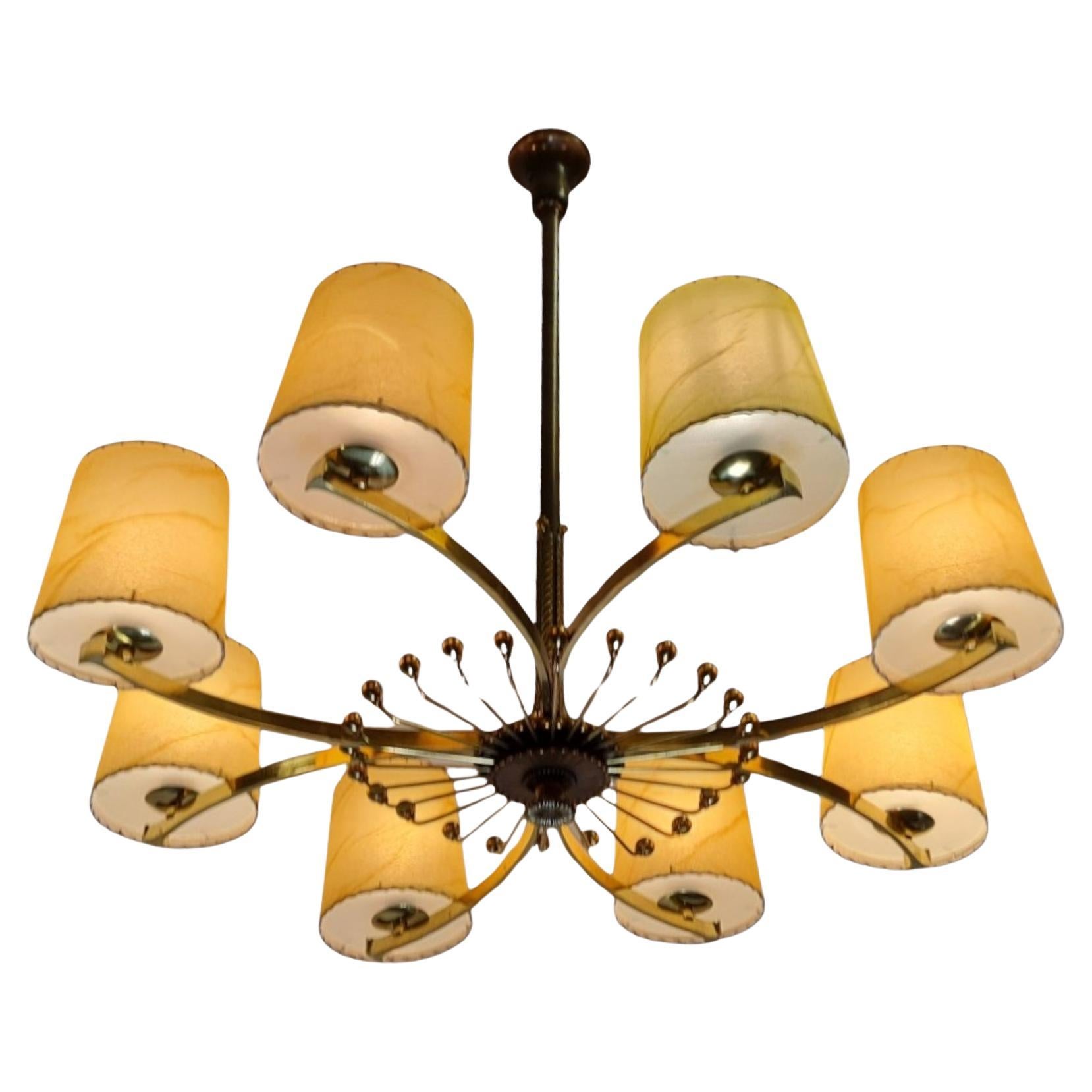 Paavo Tynell Commissioned Ceiling Lamp, Taito Oy 1930s For Sale