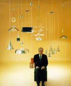 Paavo Tynell 'Fantasia' Snowflake Chandelier Stamped Taito Oy Rare & Important