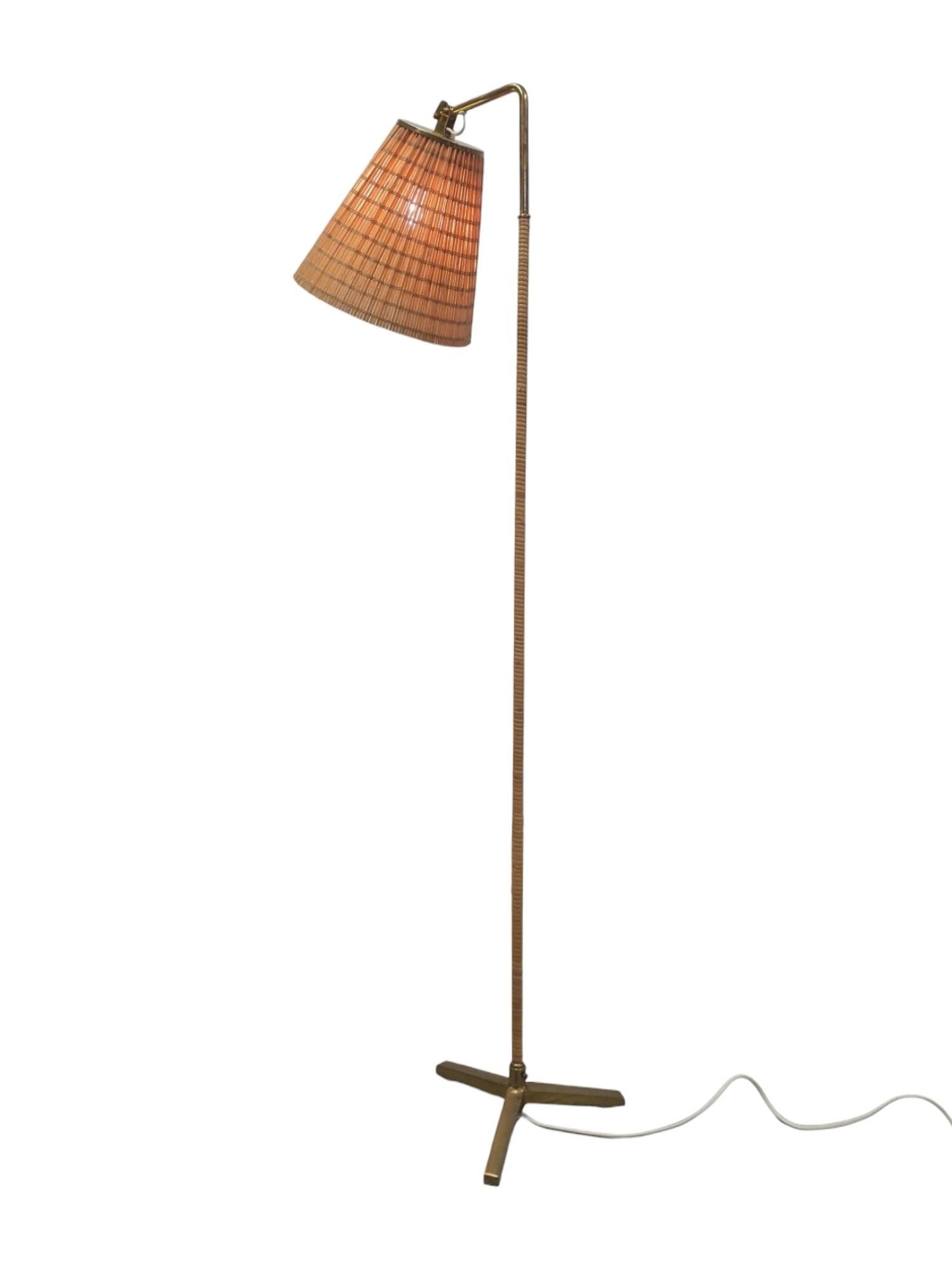 Finnish Paavo Tynell Floor Lamp Model 9631, Taito Oy For Sale
