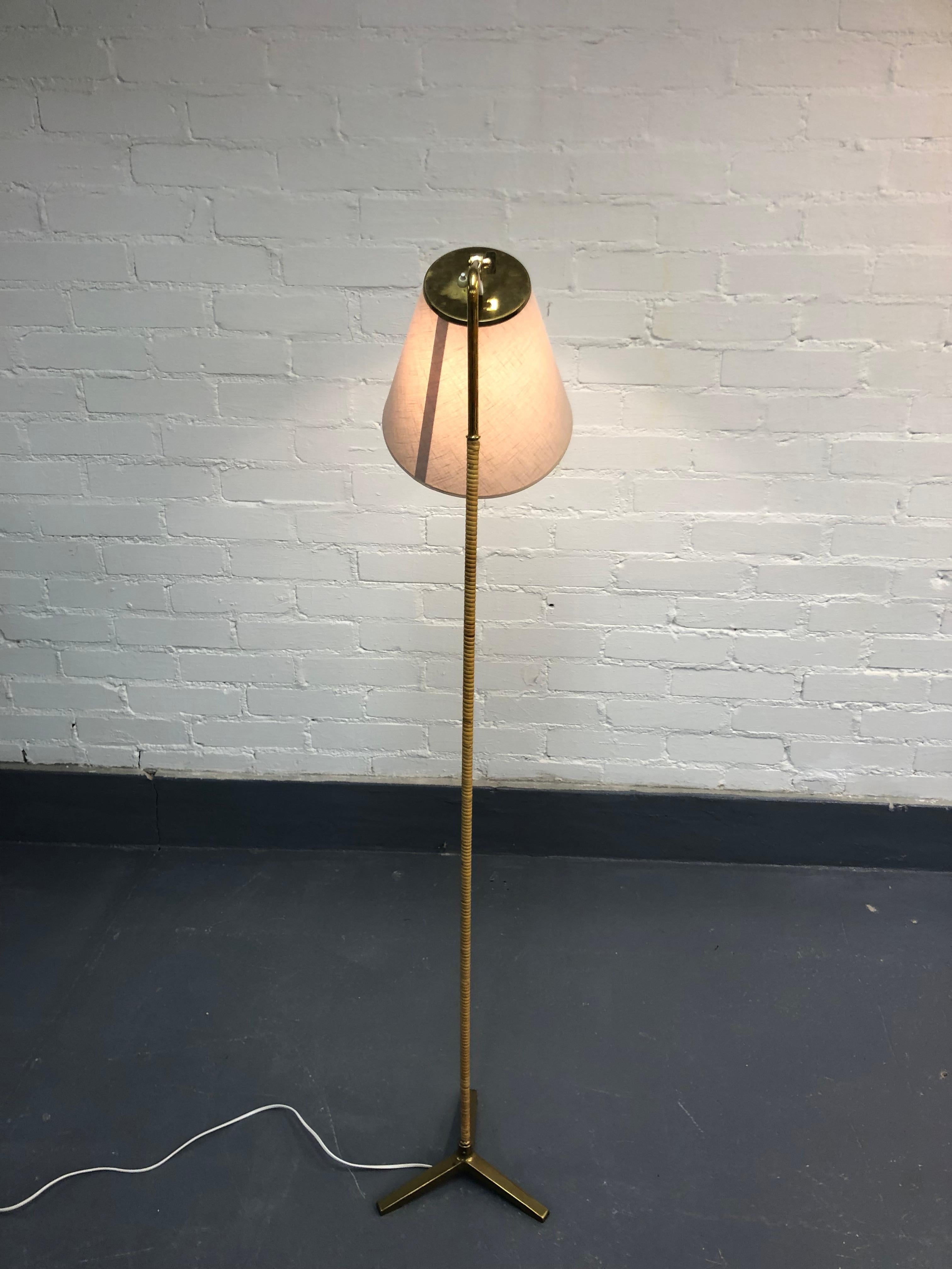 Mid-20th Century Paavo Tynell Floor Lamp Model 9631, Taito Oy
