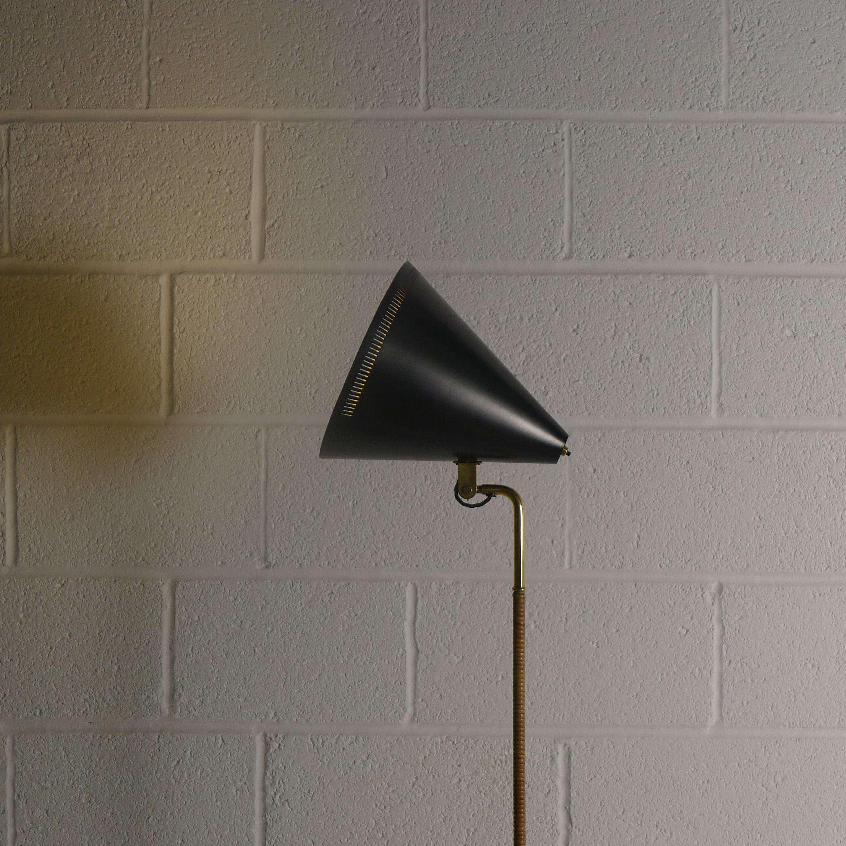 Paavo Tynell Floor Lamp, Model K10-10 for Taito-Oy, Finland, 1950s 3
