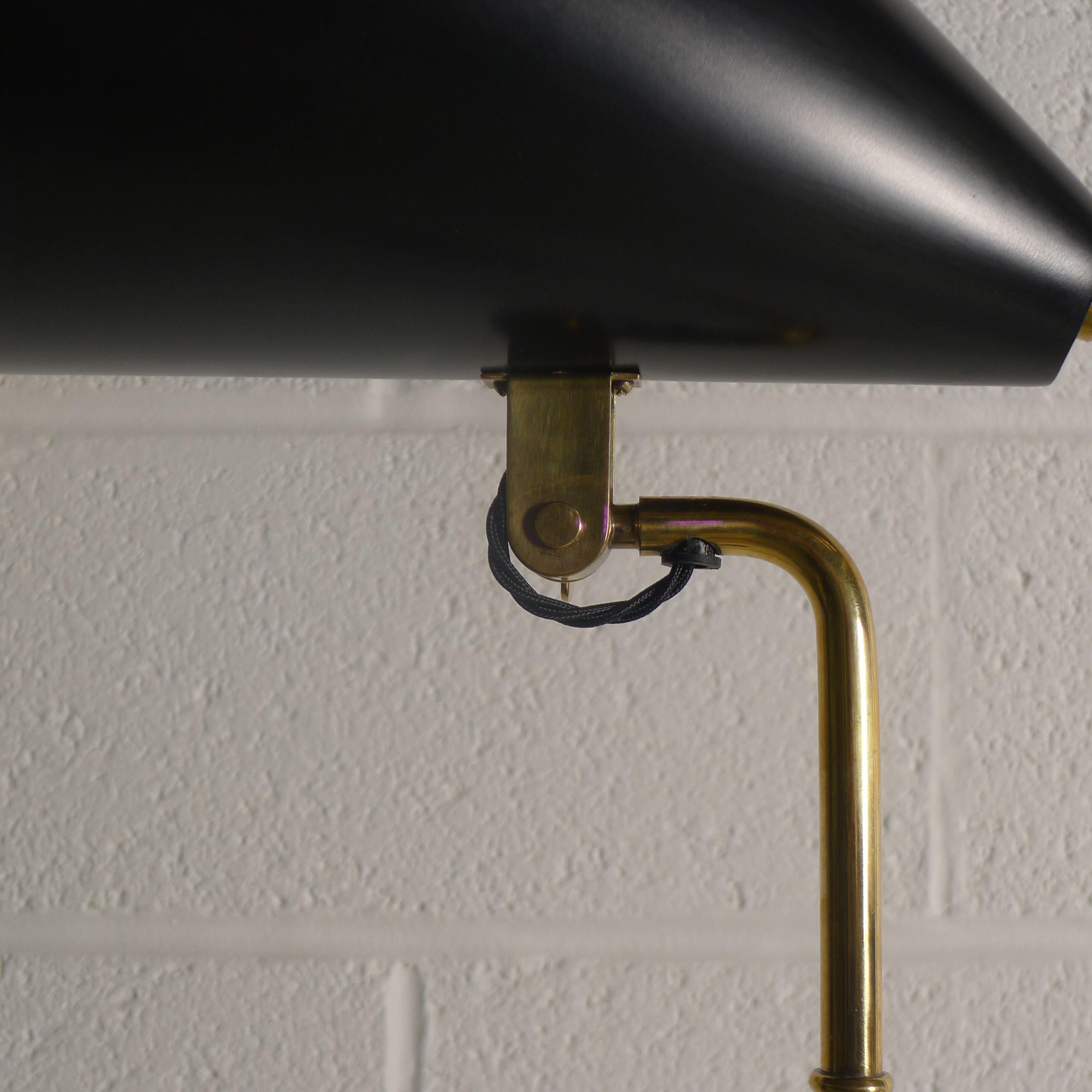 Paavo Tynell Floor Lamp, Model K10-10 for Taito-Oy, Finland, 1950s 4