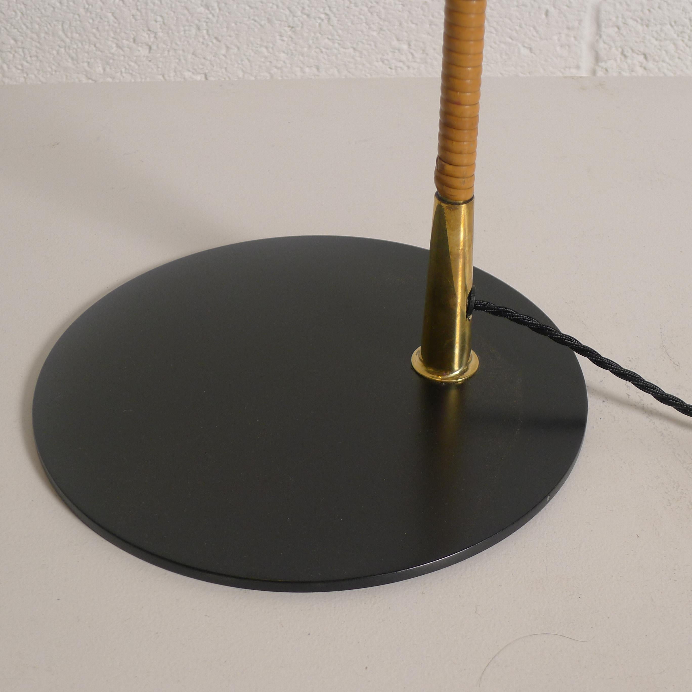 Finnish Paavo Tynell Floor Lamp, Model K10-10 for Taito-Oy, Finland, 1950s