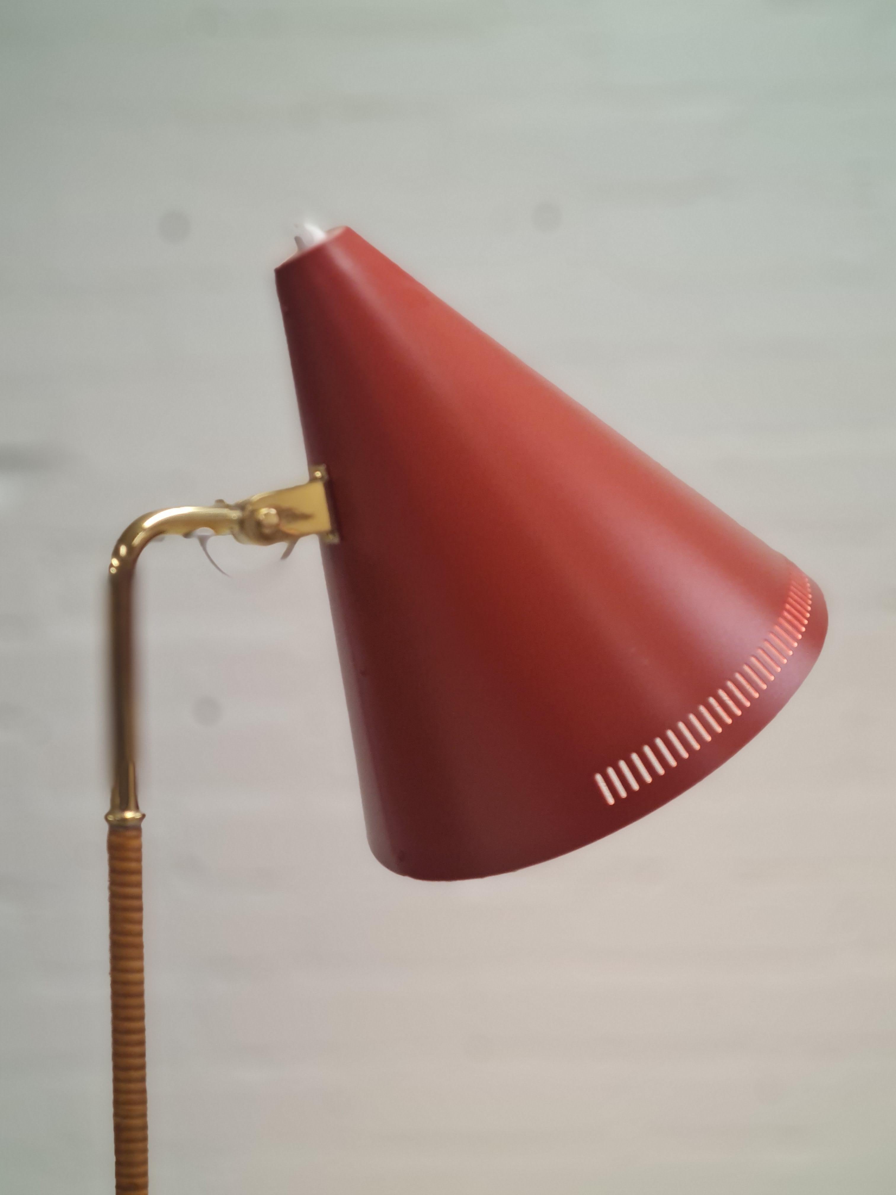 Paavo Tynell Floor Lamp Model K10-10, Idman Oy For Sale 1