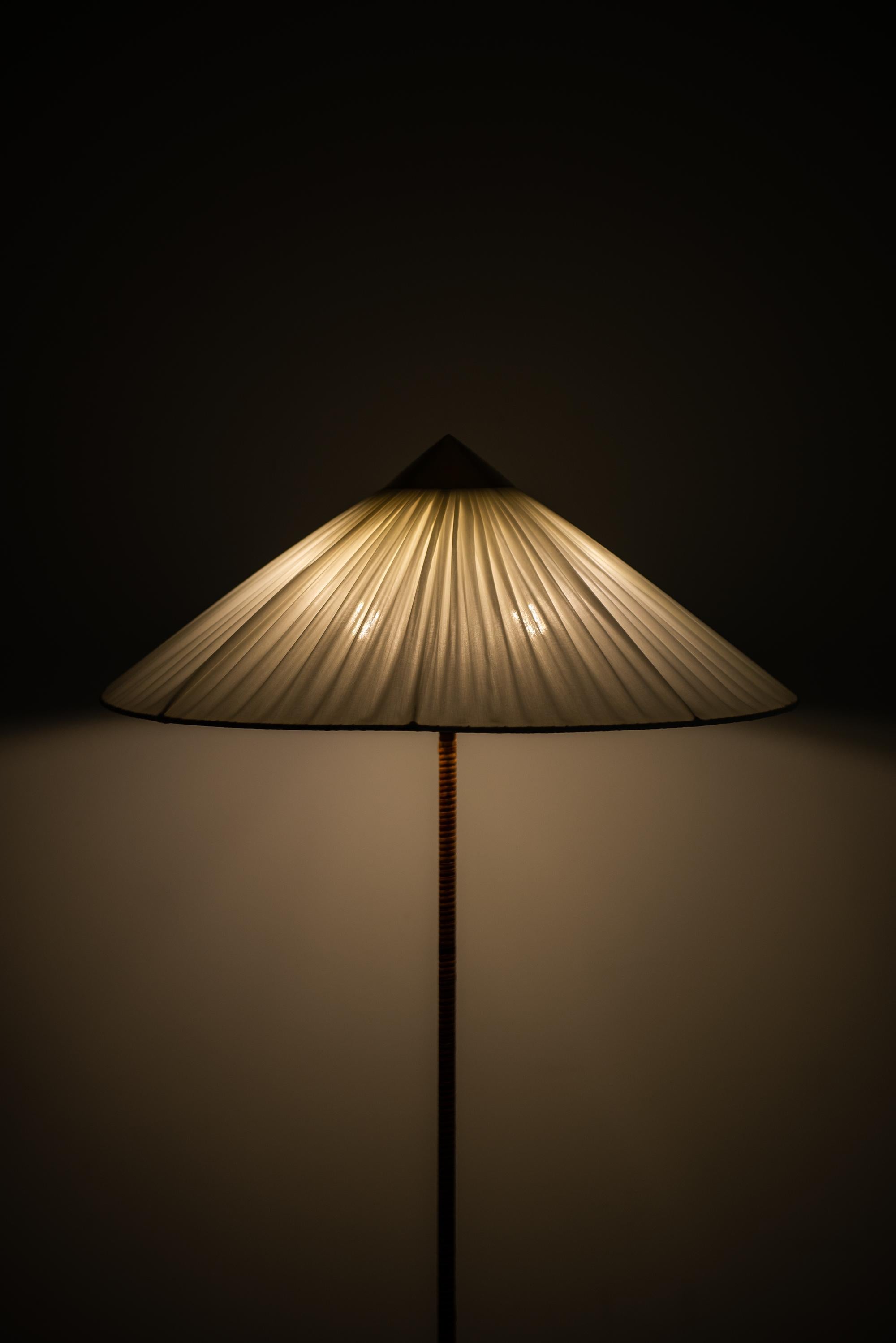 Mid-20th Century Paavo Tynell Floor Lamps Model 9602 / Chinese Hat by Taito Oy in Finland