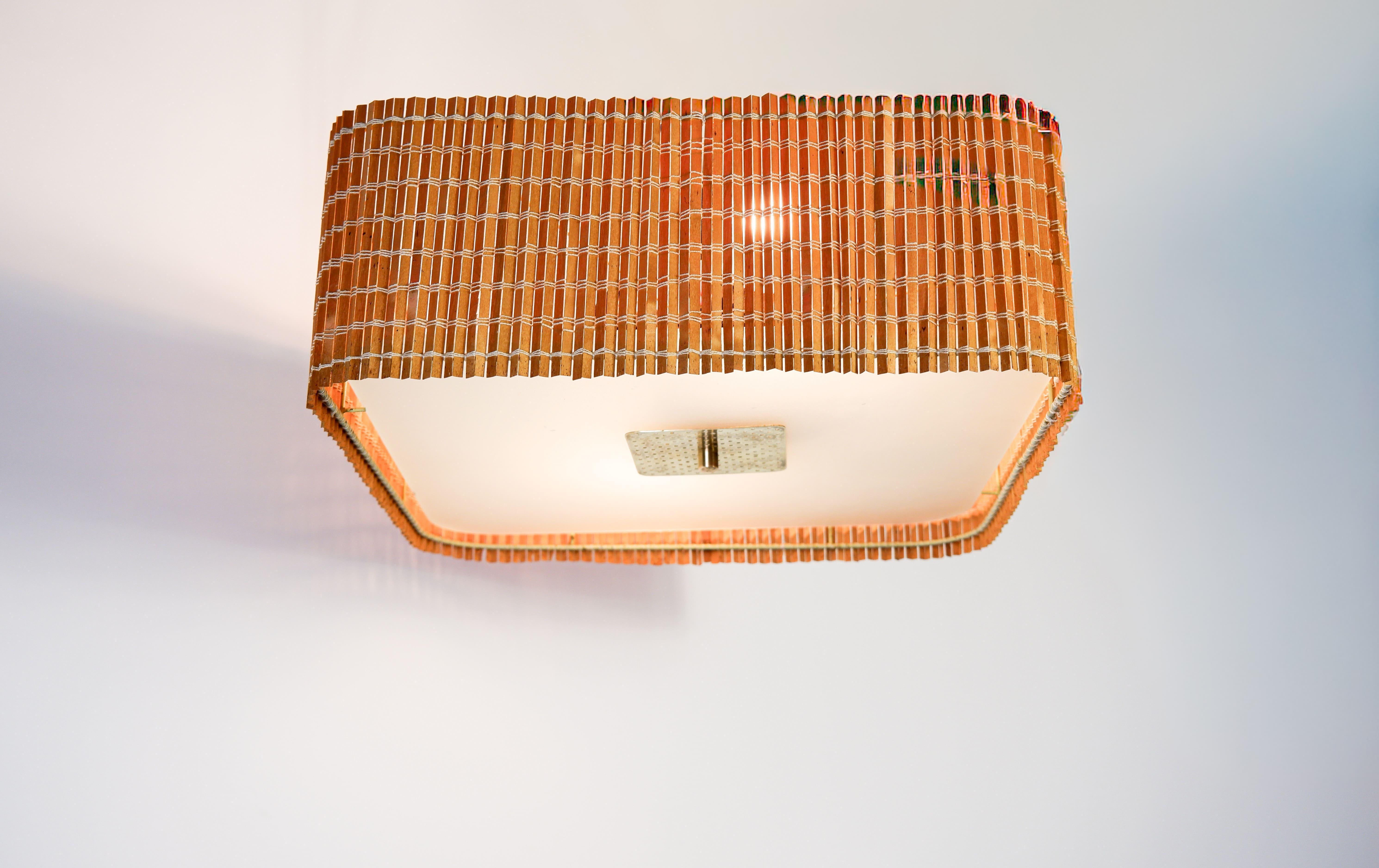 Paavo Tynell flush mount model 20428 for Idman. circa 1950 en vente 5