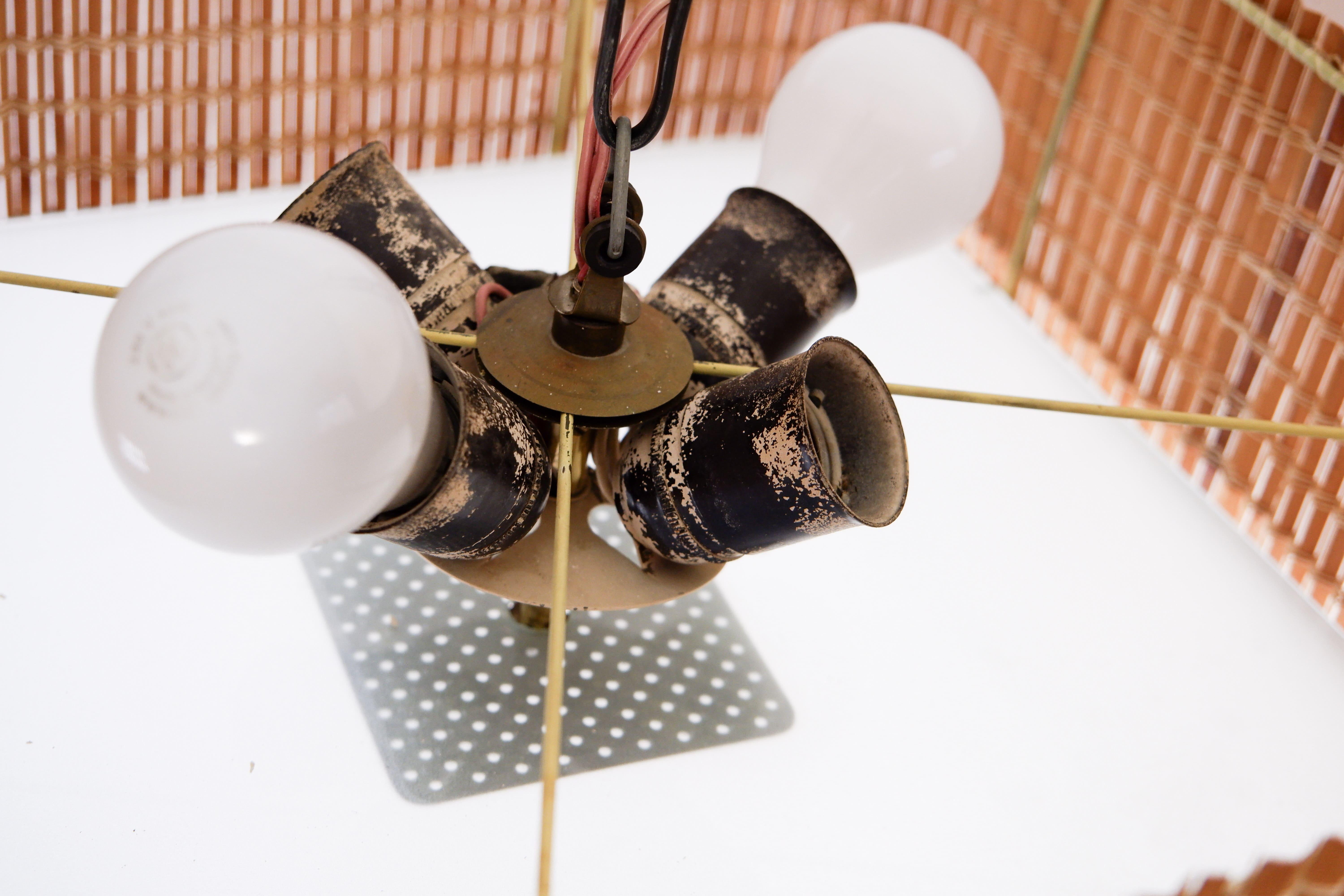 Paavo Tynell flush mount model 20428 for Idman. circa 1950 en vente 6