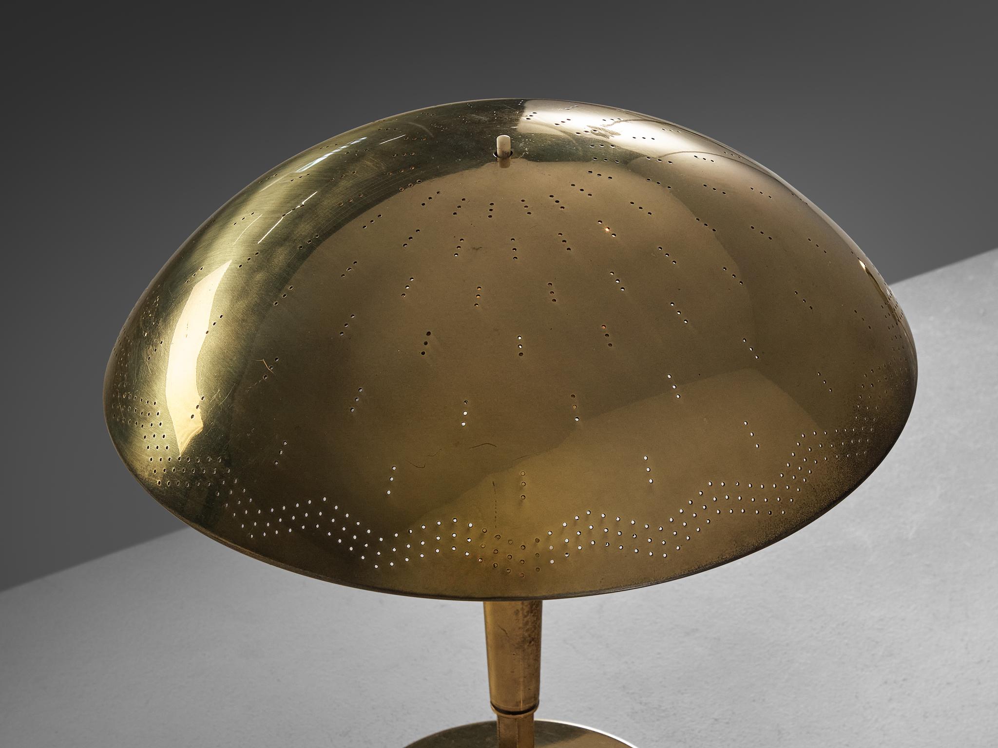 Finnish Paavo Tynell for Idman ‘5061’ Table Lamp in Brass