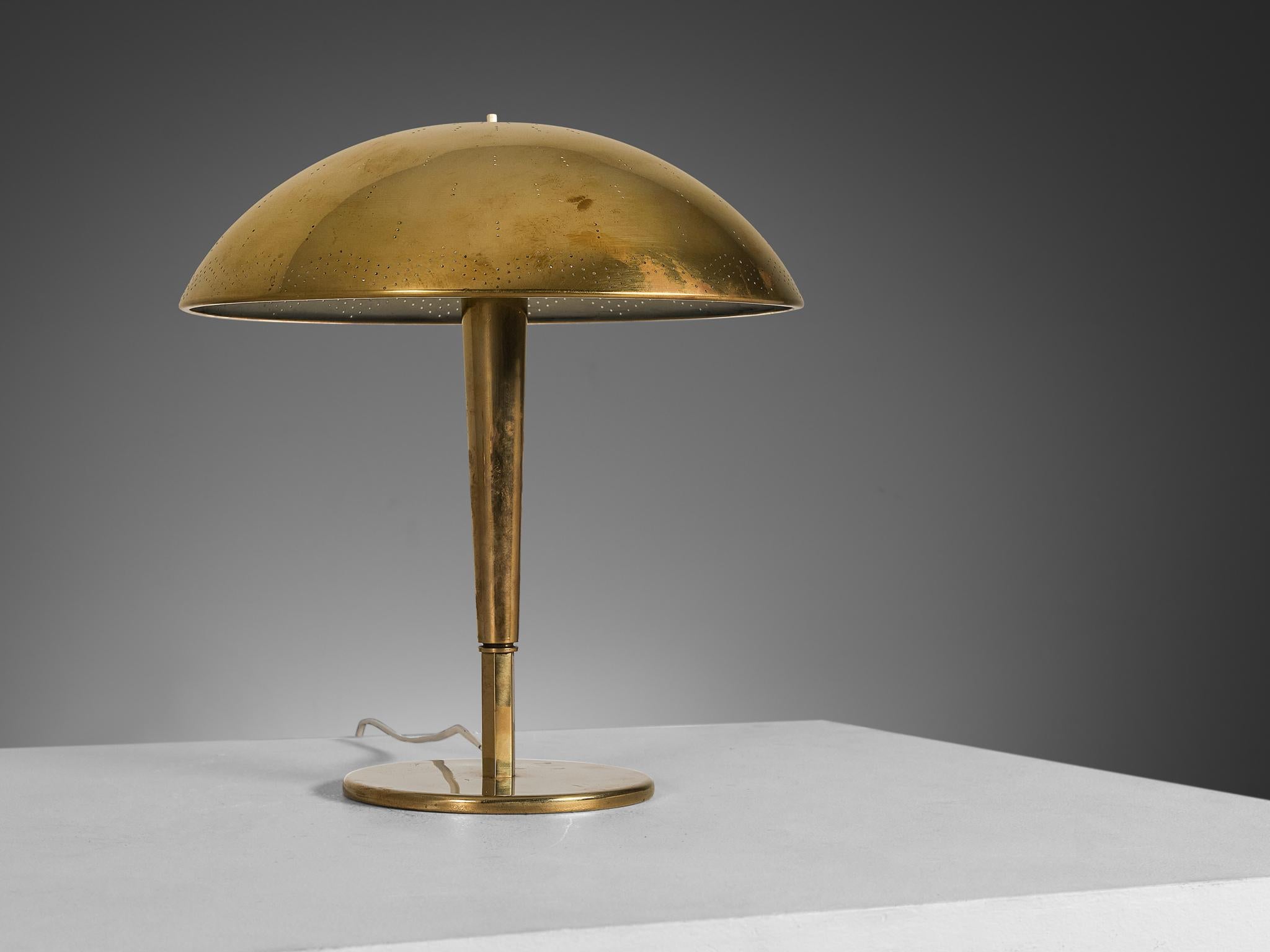 Paavo Tynell for Idman ‘5061’ Table Lamp in Brass 3