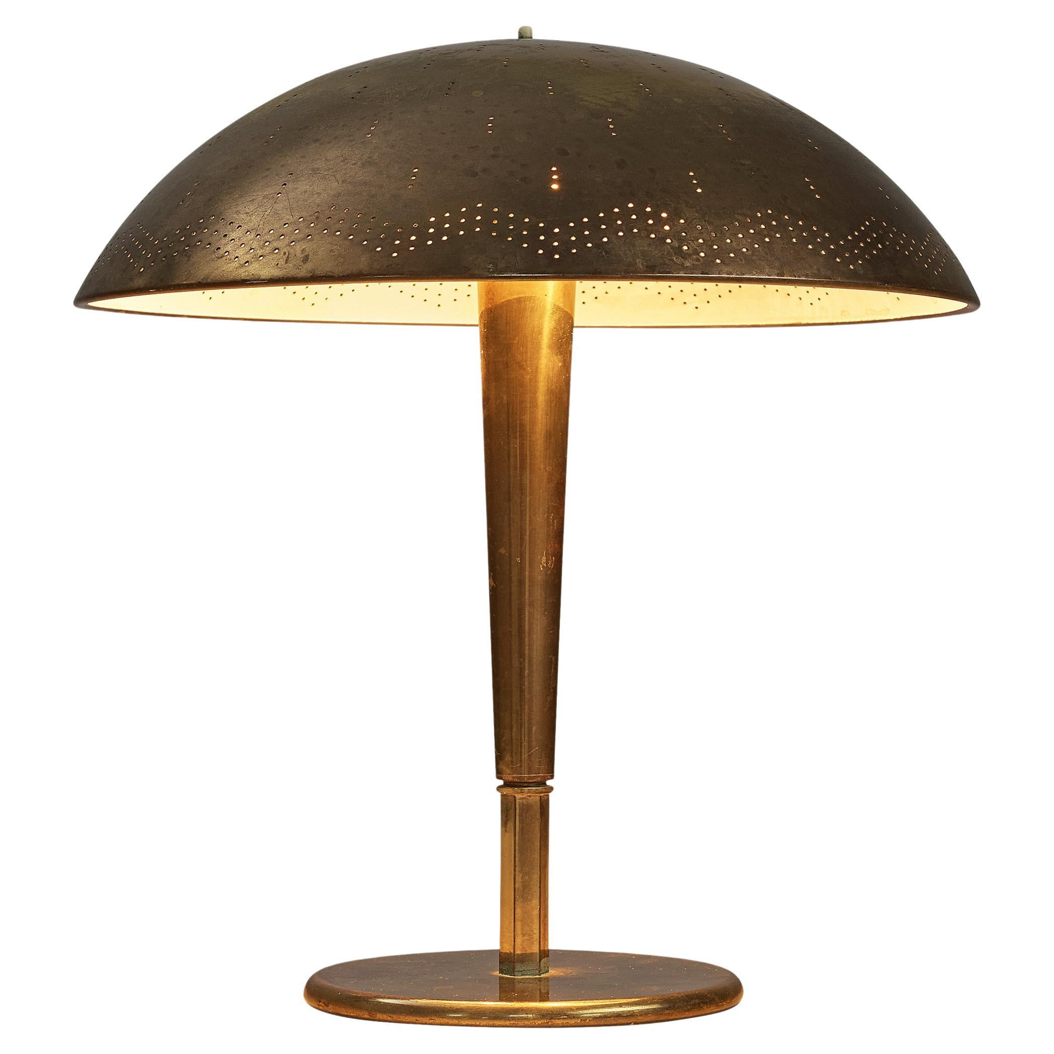 Paavo Tynell pour Idman '5061' lampe de table en laiton 
