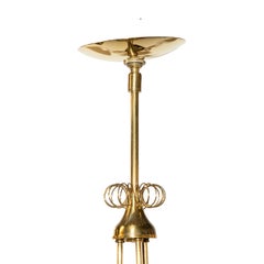 Paavo Tynell for Lightolier Finnish-Canadian Mid-Century 6-Arm Chandelier