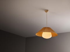 Paavo Tynell for Taito Oy Ceiling Light with Original Shade