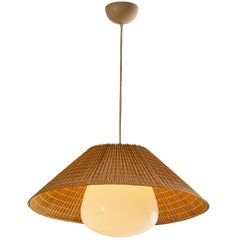 Paavo Tynell for Taito Oy Ceiling Light with Original Shade