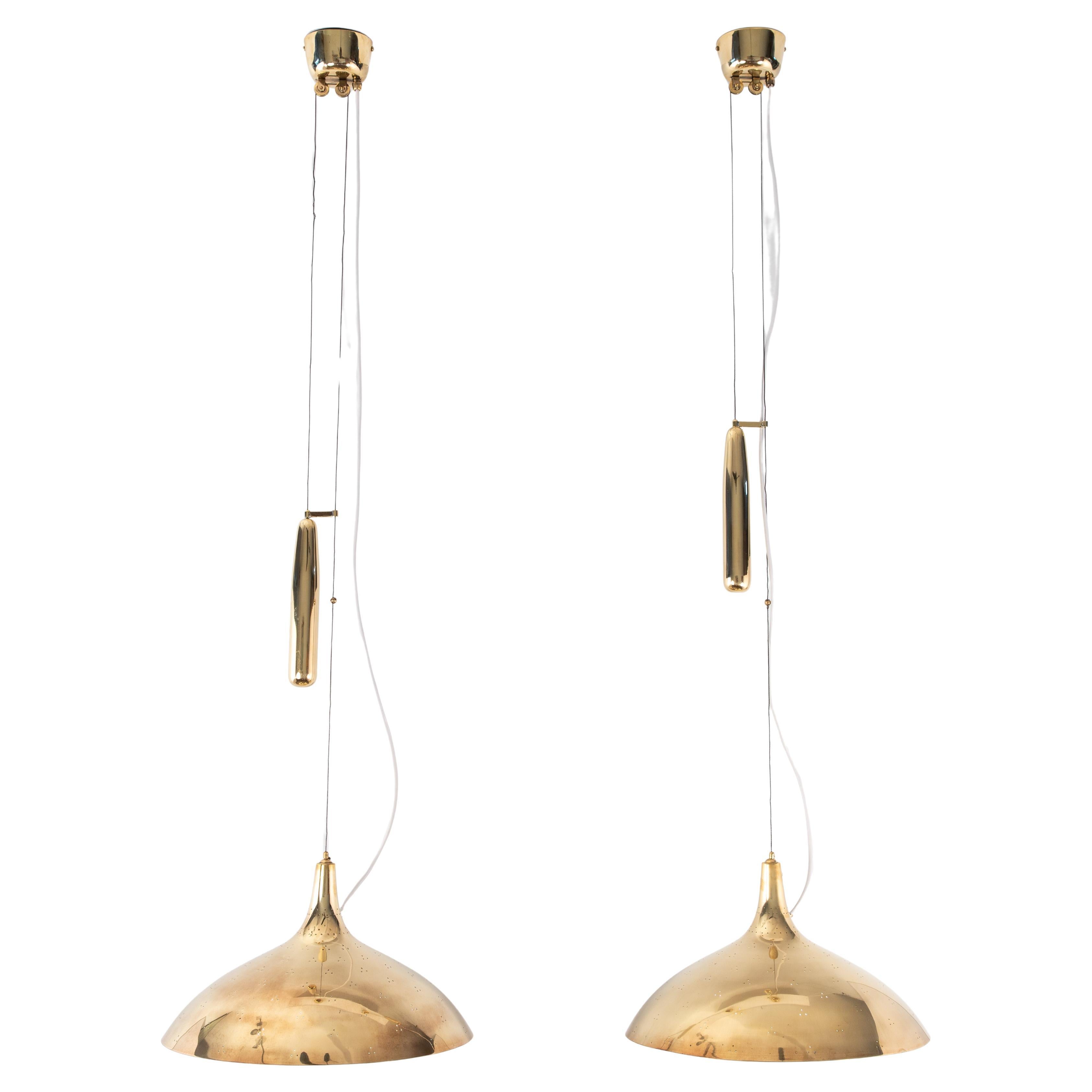 Paavo Tynell for Taito Oy Counterweight Pendant Ceiling Pendants