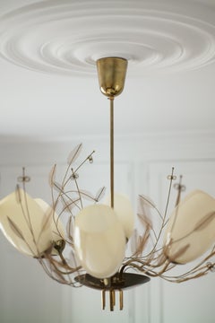 Paavo Tynell for Taito Oy Model 9029/6 Chandelier