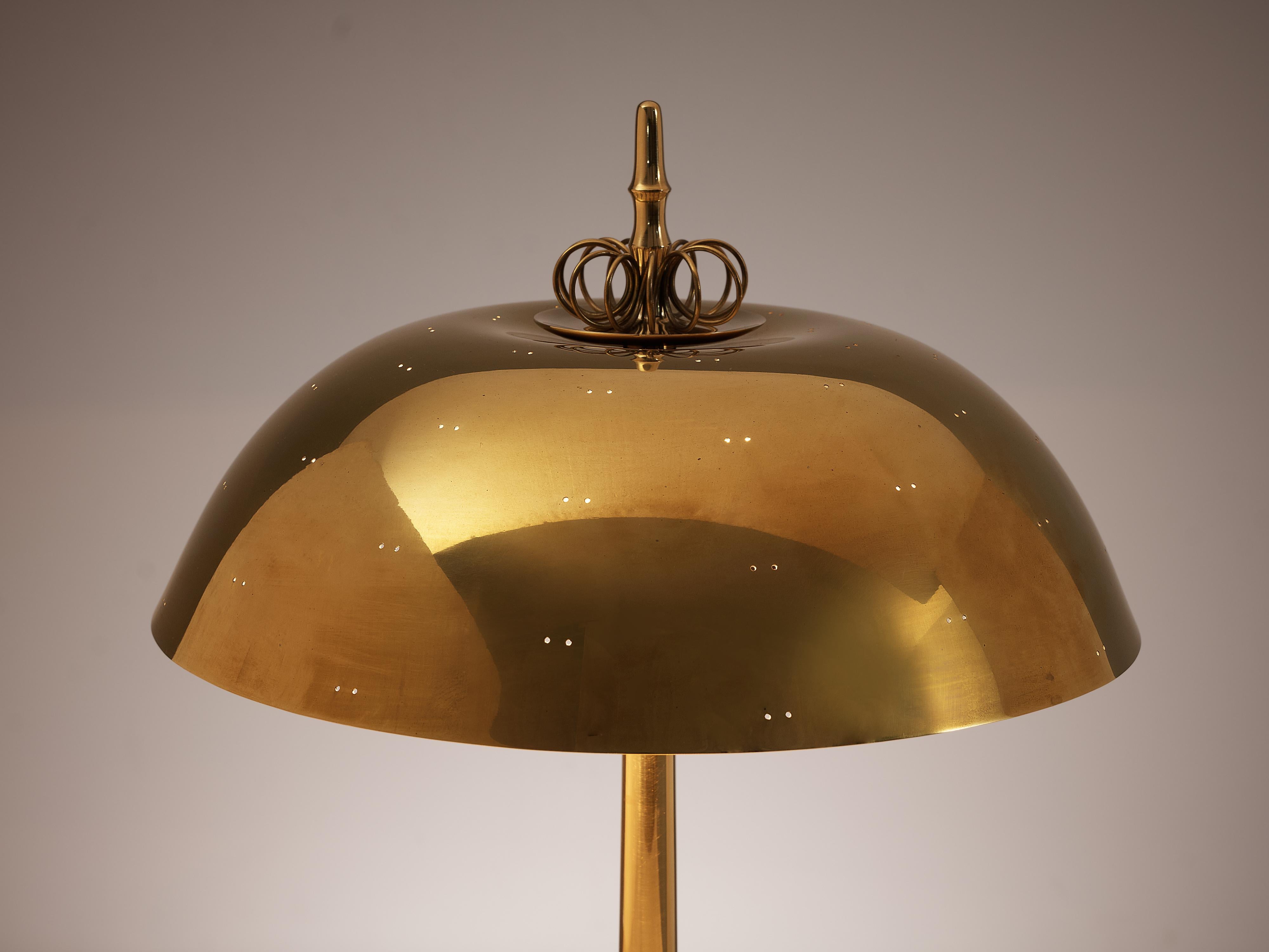 Finnish Paavo Tynell for Taito Oy Table Lamp in Brass