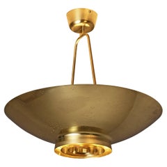 Paavo Tynell for Taito Pendant Lamp in Brass