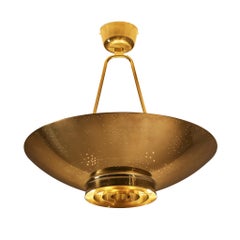 Paavo Tynell for Taito Pendant Lamp Model ‘9060’ in Brass