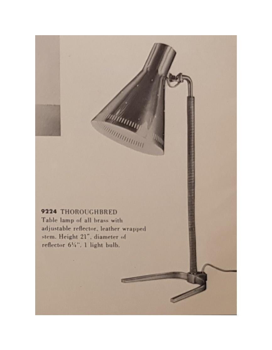 Lampe de bureau en fer à cheval Paavo Tynell, Modèle 9224, Idman en vente 1