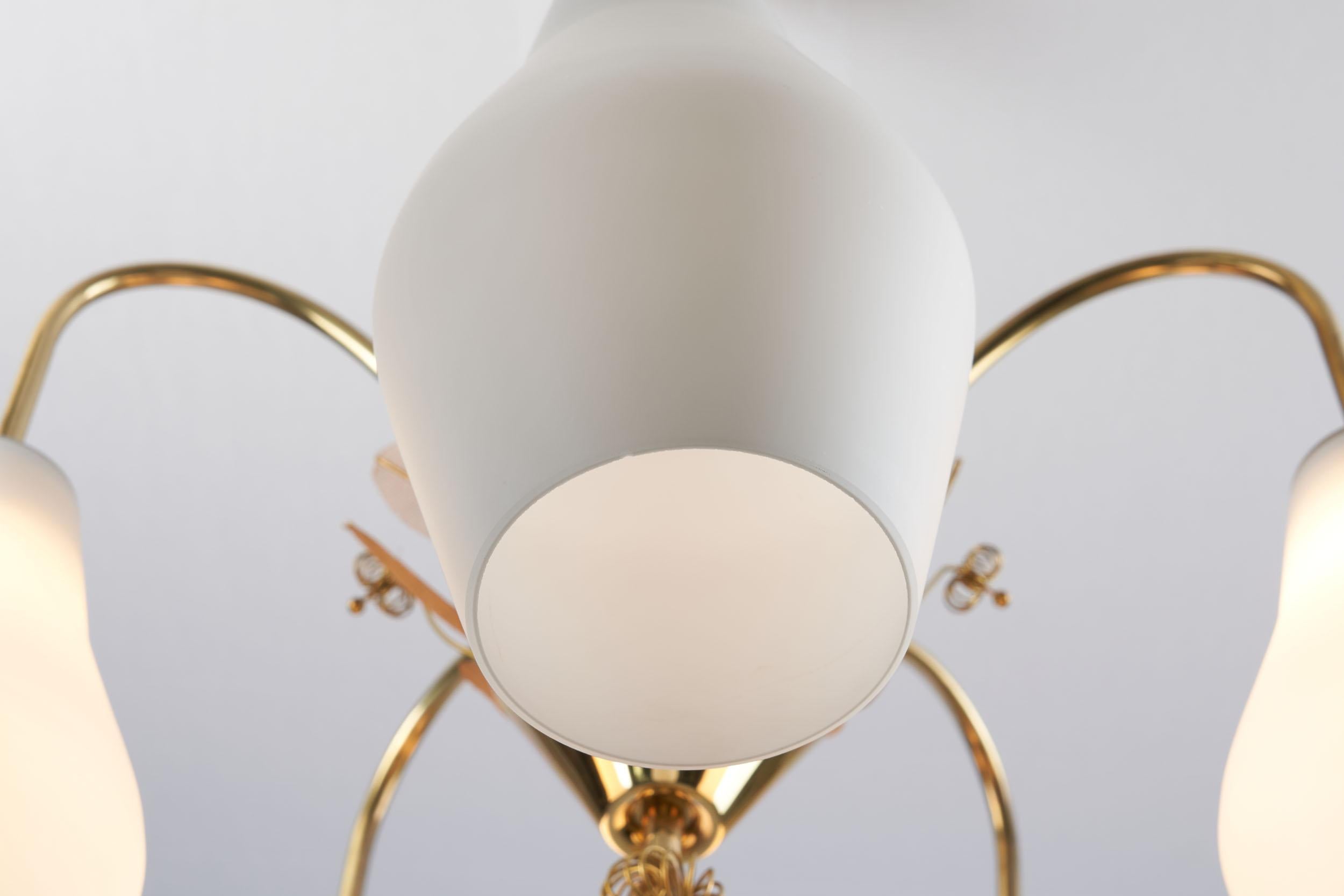 Paavo Tynell “K1-9/5” Ceiling Lamp for Idman Oy, Finland, 1950s For Sale 6