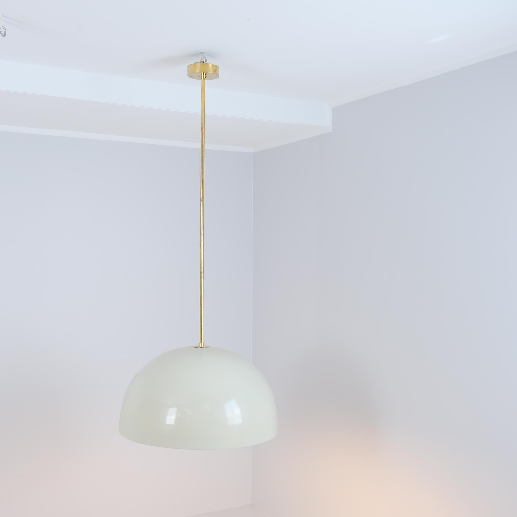 Mid-20th Century Paavo Tynell Large Ceiling Lamp from the Iconic Aulanko Hotel, Taito 1938 For Sale