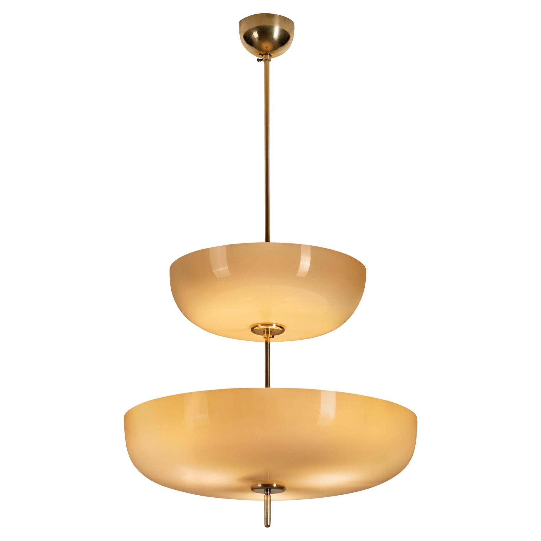 Paavo Tynell Model "1024" Pendant Lamp for Taito, Finland 1935