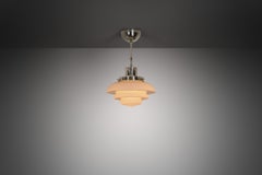 Paavo Tynell Modelo "1612" Lámpara colgante para Taito, Finlandia Años 30