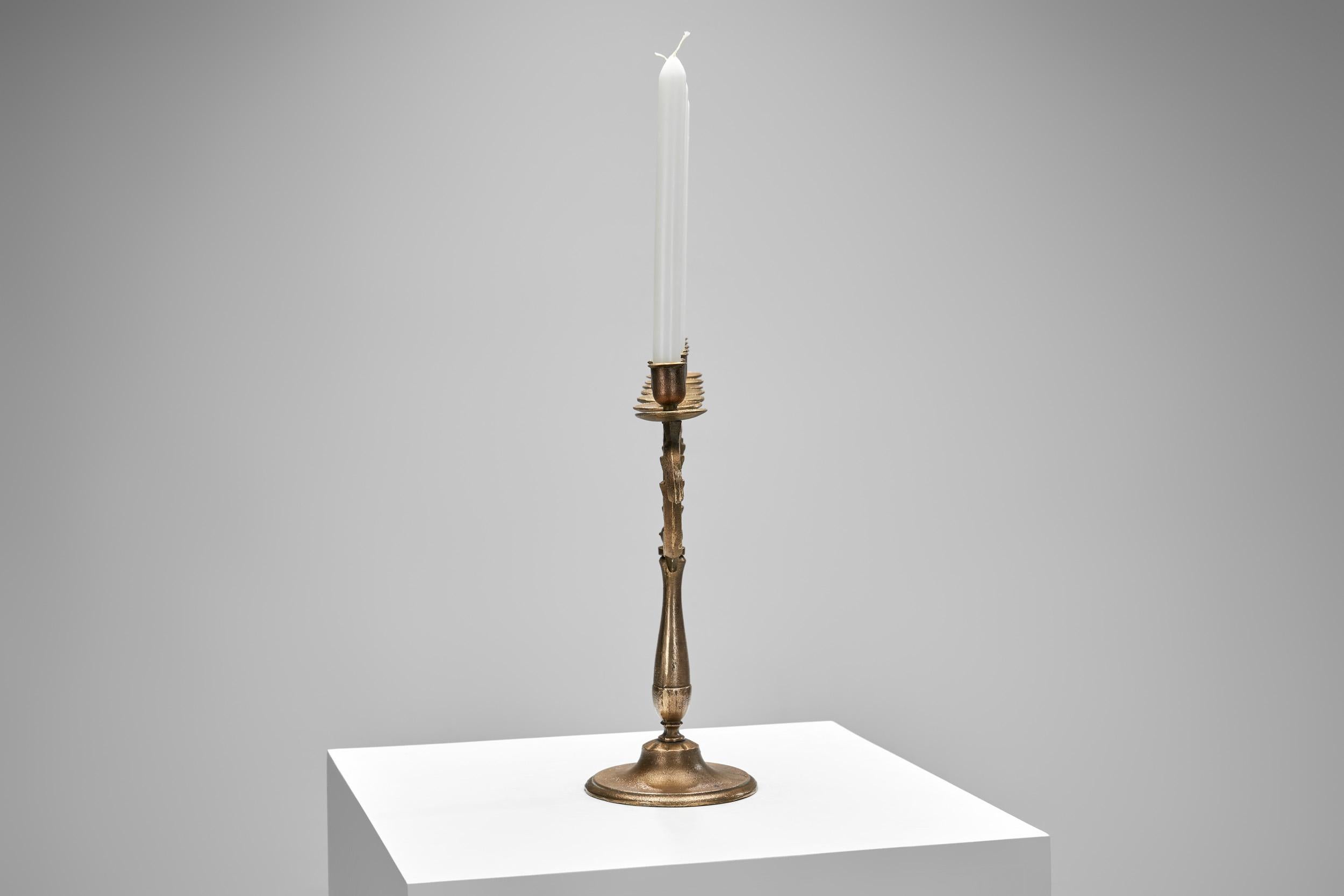 Laiton Candélabre en laiton Paavo Tynell modèle 162 pour Taito Oy, Finlande, vers 1930 en vente
