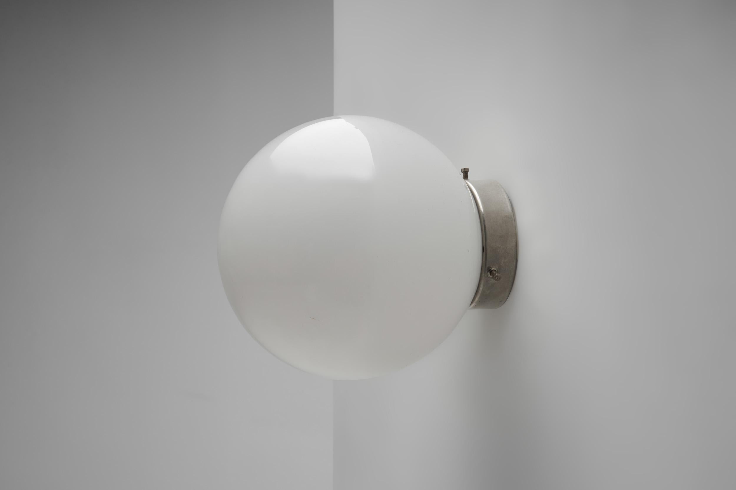 Paavo Tynell Model “2008” Ceiling Light for Idman Oy, Finland 1950s In Good Condition In Utrecht, NL