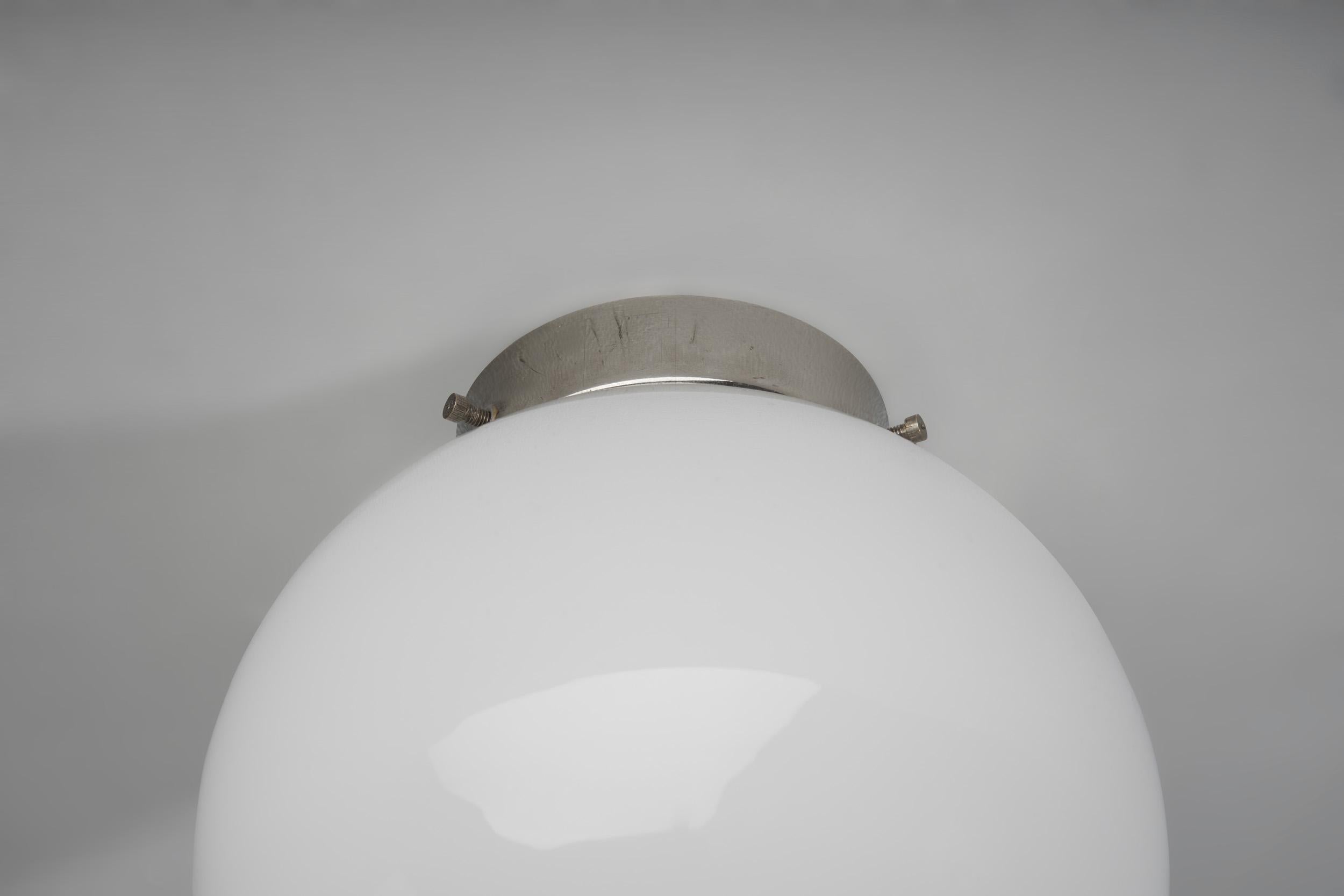 Paavo Tynell Model “2008” Ceiling Light for Idman Oy, Finland 1950s 1