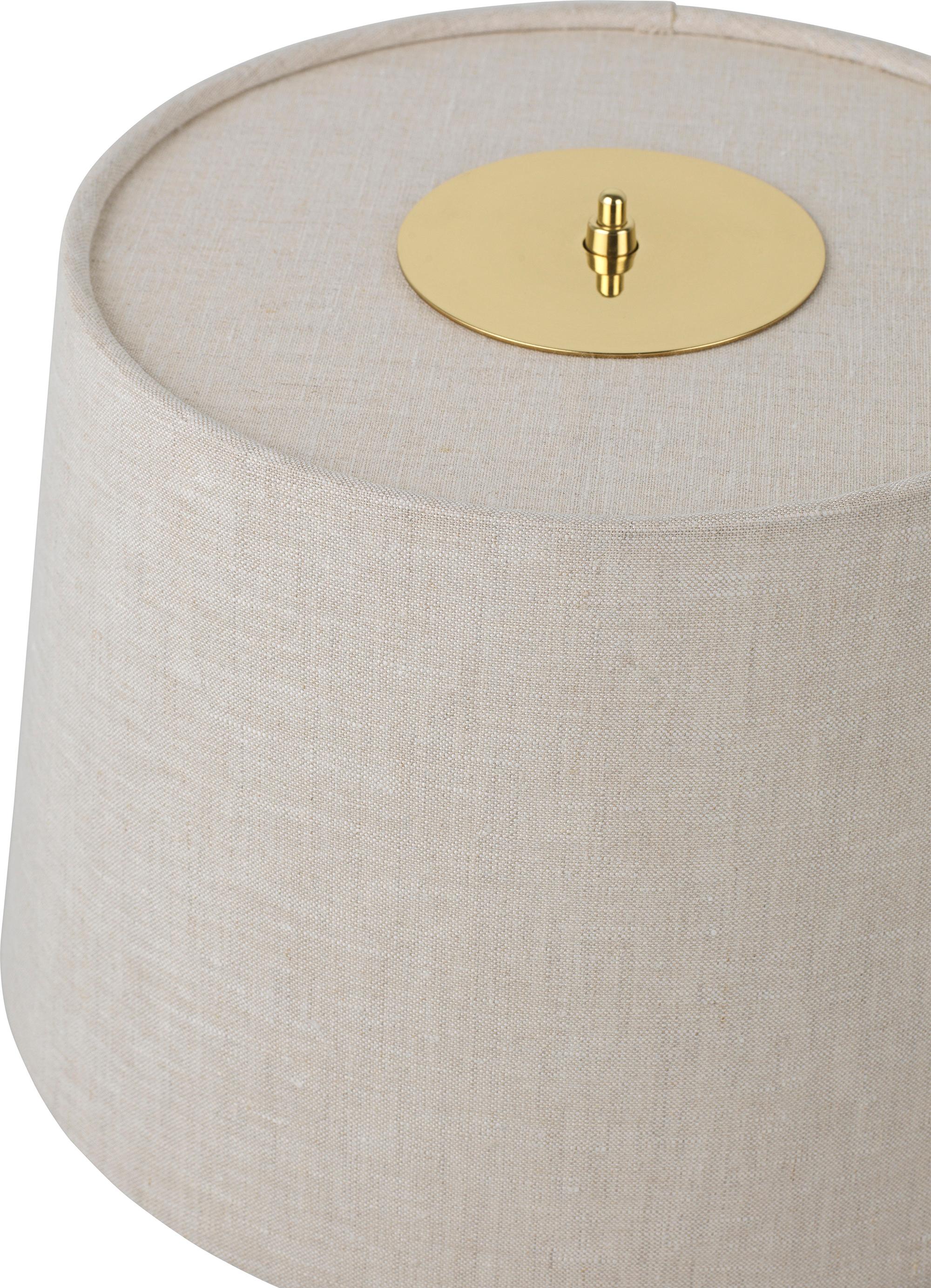 Paavo Tynell Model '9205' Bamboo and Brass Table Lamp for GUBI For Sale 4