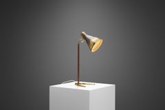 Paavo Tynell Model 9224 "Horseshoe" Table Lamp for Idman Oy, Finland 1950s