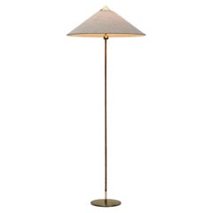Paavo Tynell "Model 9602" Brass Floor Lamp for Taito Oy, Finland, 1950s