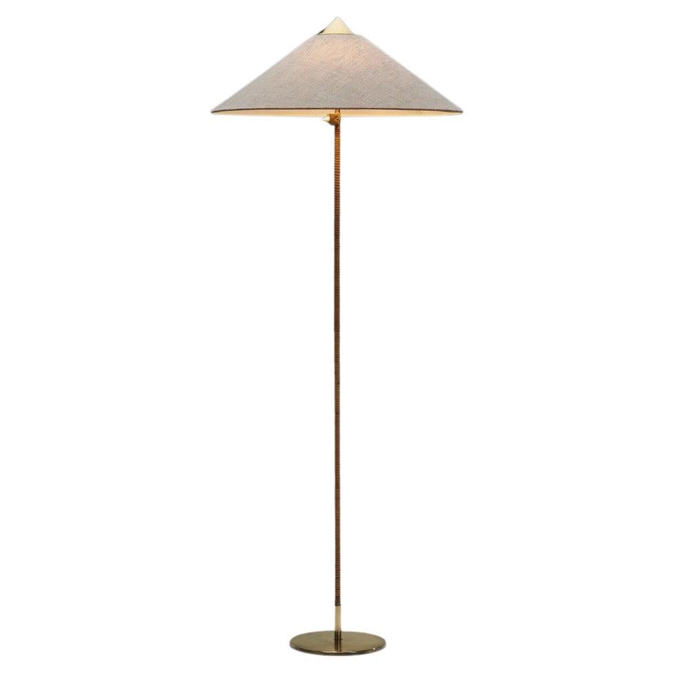 Paavo Tynell "Model 9602" Brass Floor Lamp for Taito Oy, Finland 1950s