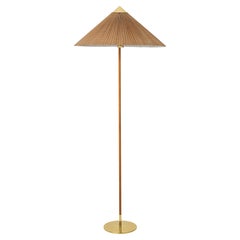 Paavo Tynell Model 9602 Floor Lamp with Bamboo Shade for Gubi