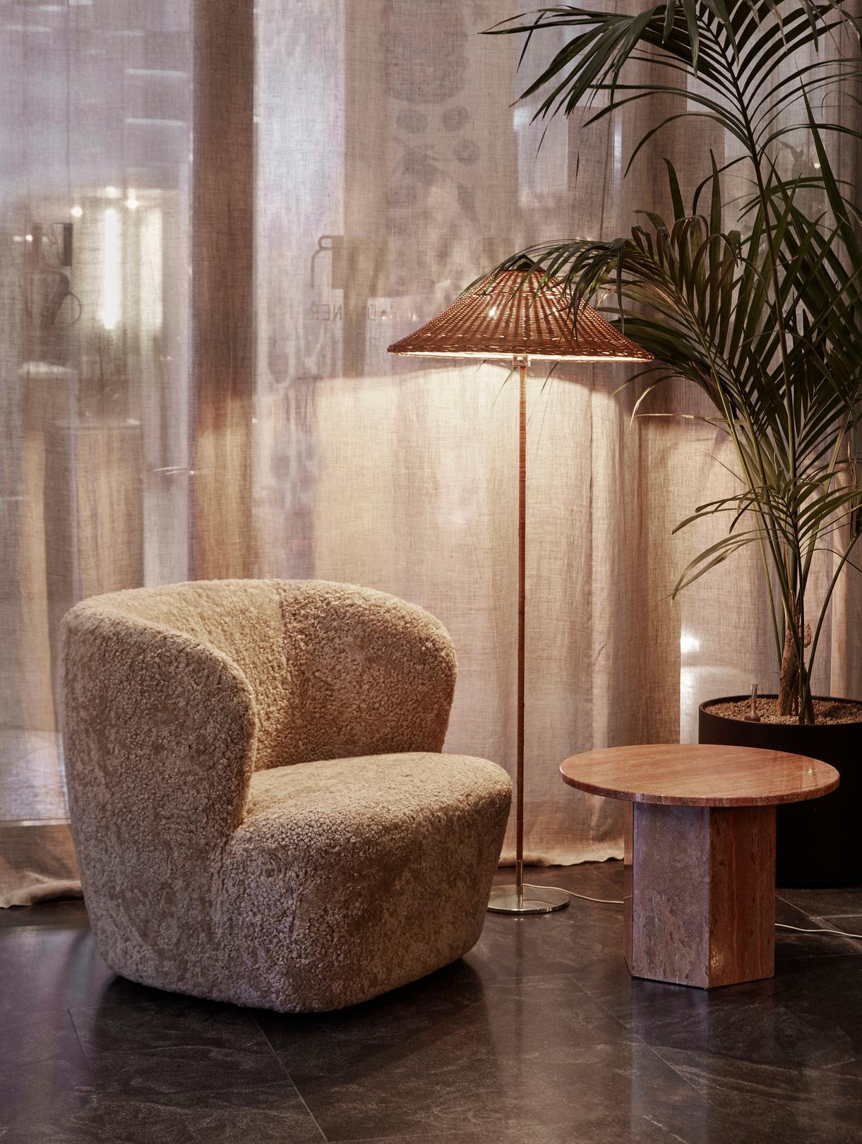 floor lamps with wicker shades