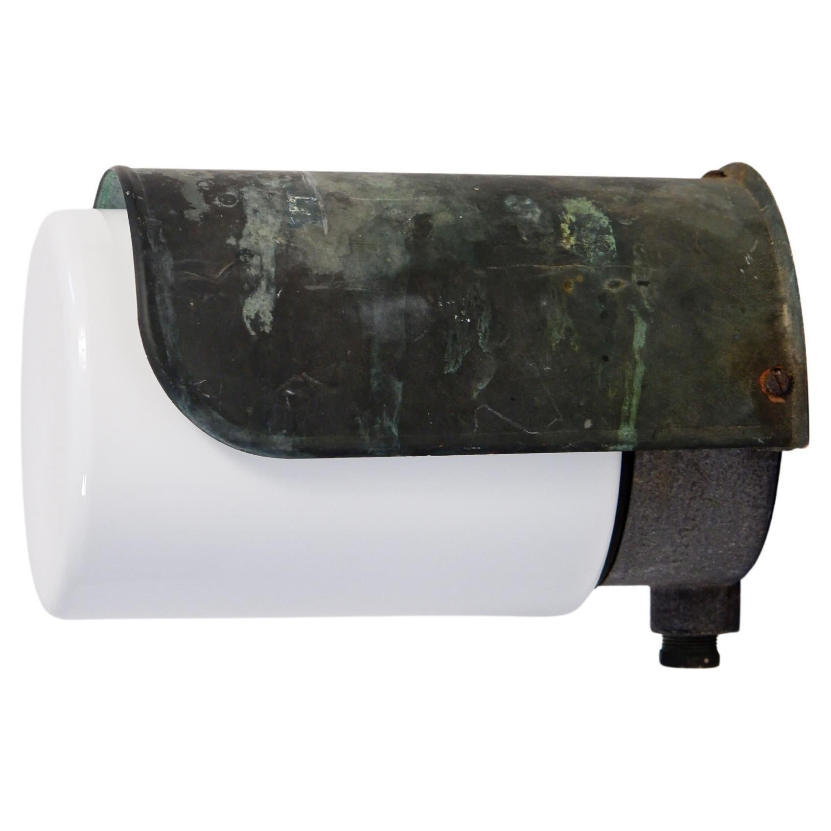 Paavo Tynell Outside Copper Wall Lamp Model 7307 for Idman, circa 1950 For Sale