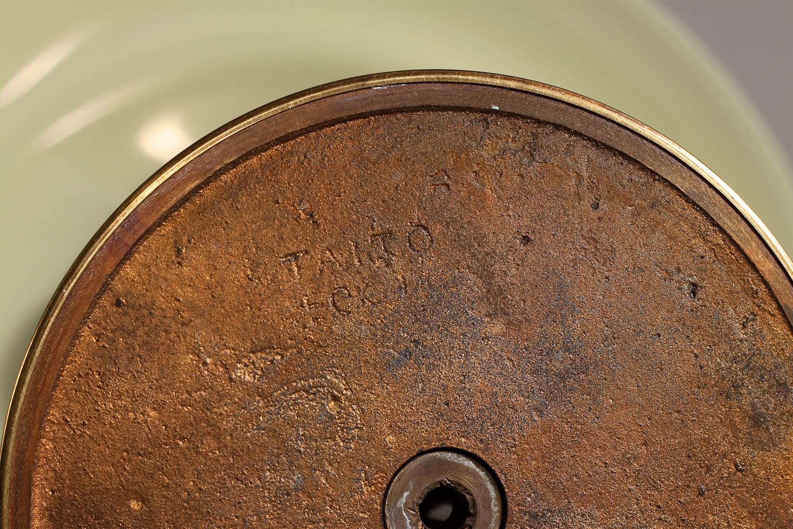 Paavo Tynell, par de lámparas de escritorio de latón de 1940/50, Taito Oy en venta 3