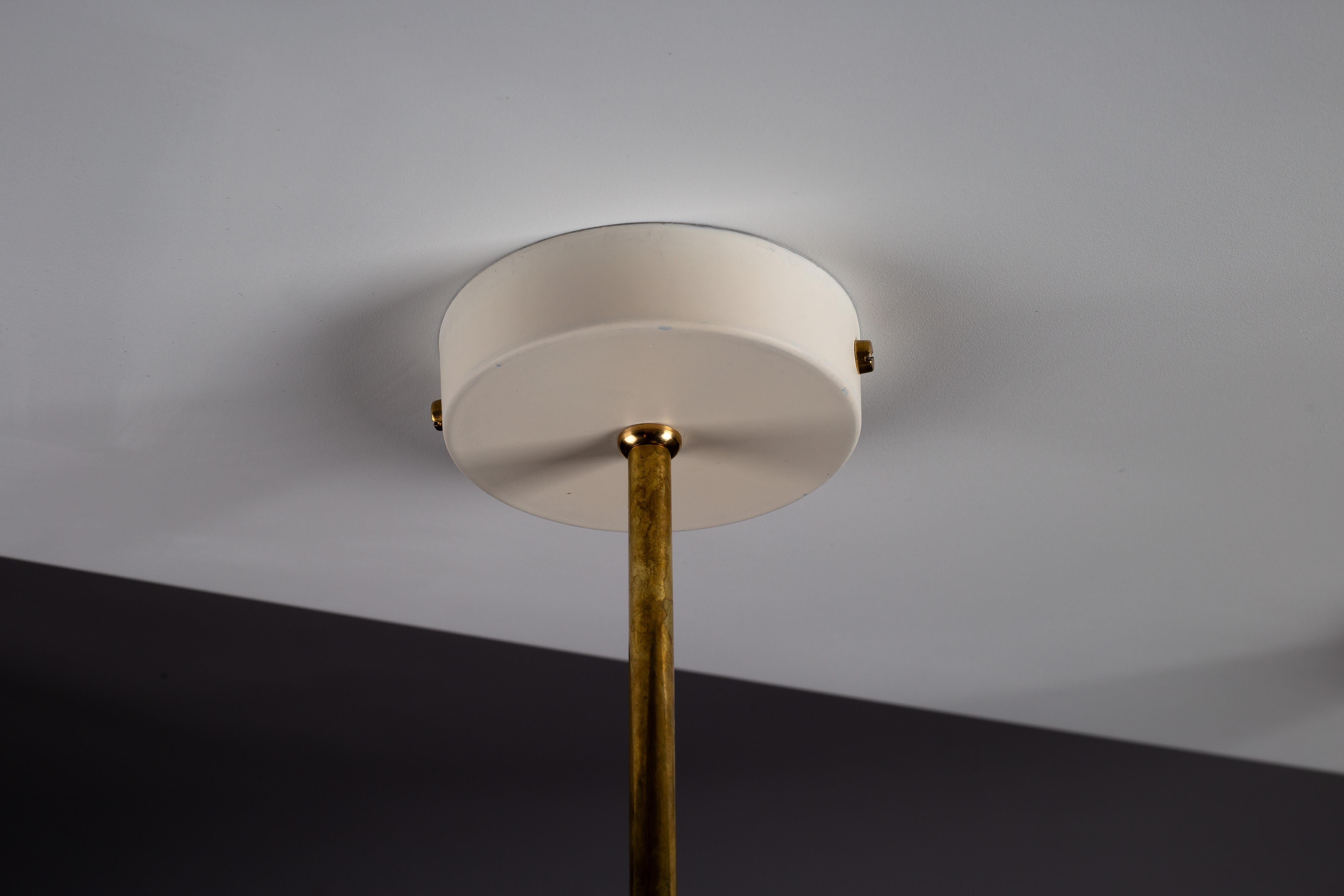Paavo Tynell, pair of 1950s ceiling/wall lamps, Idman Oy en vente 5