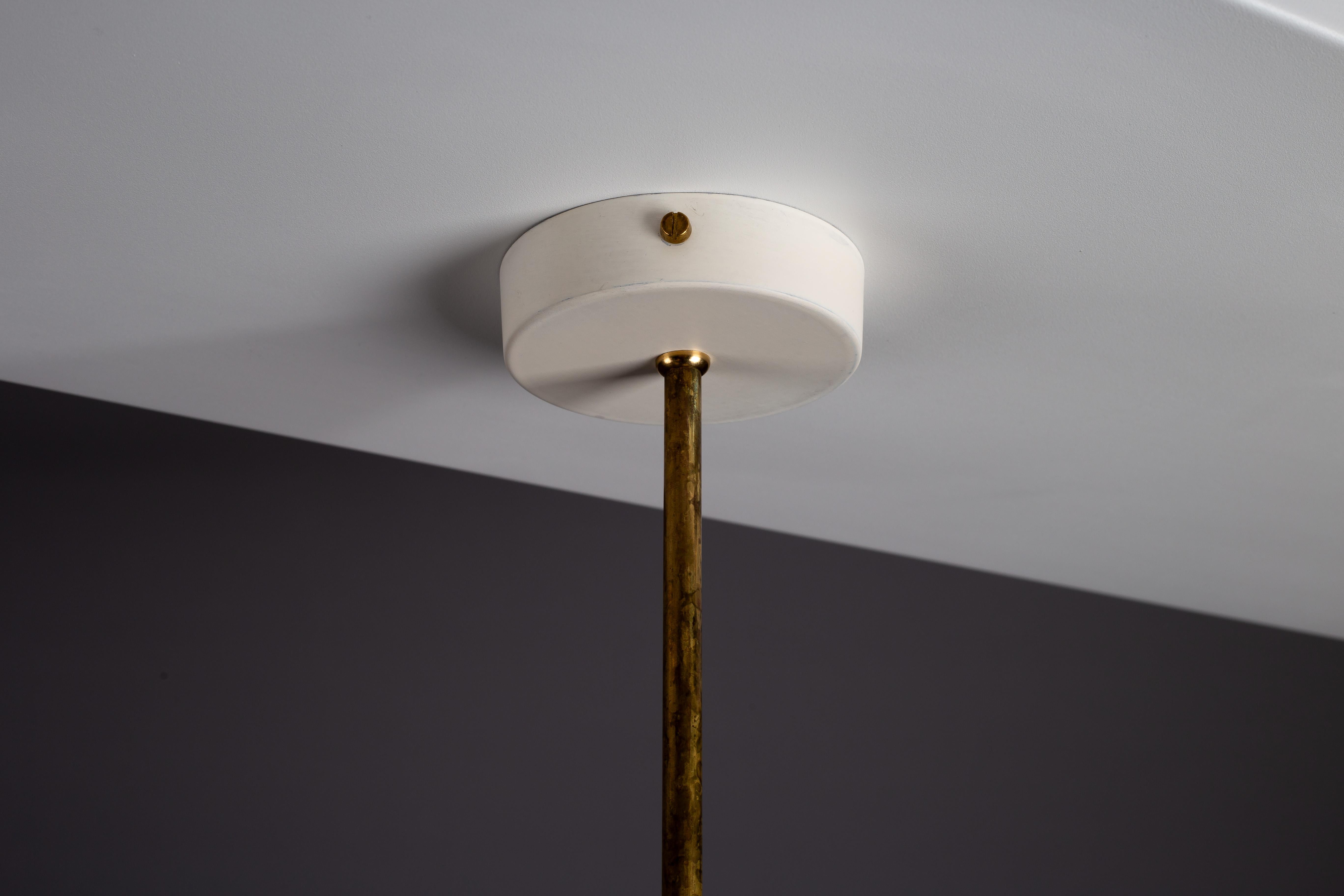 Paavo Tynell, pair of 1950s ceiling/wall lamps, Idman Oy en vente 6