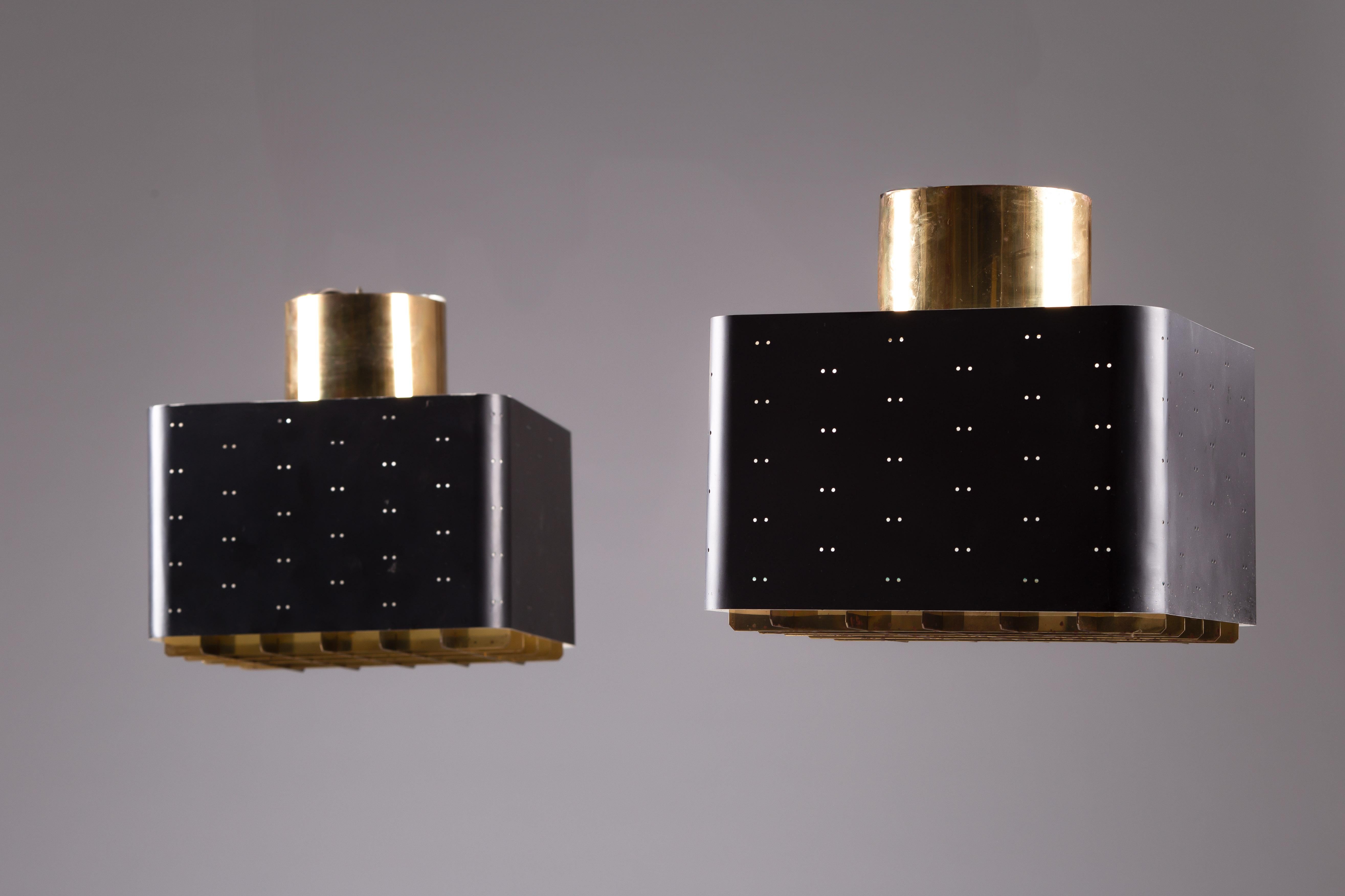 Finnish Paavo Tynell, pair of 1950's 